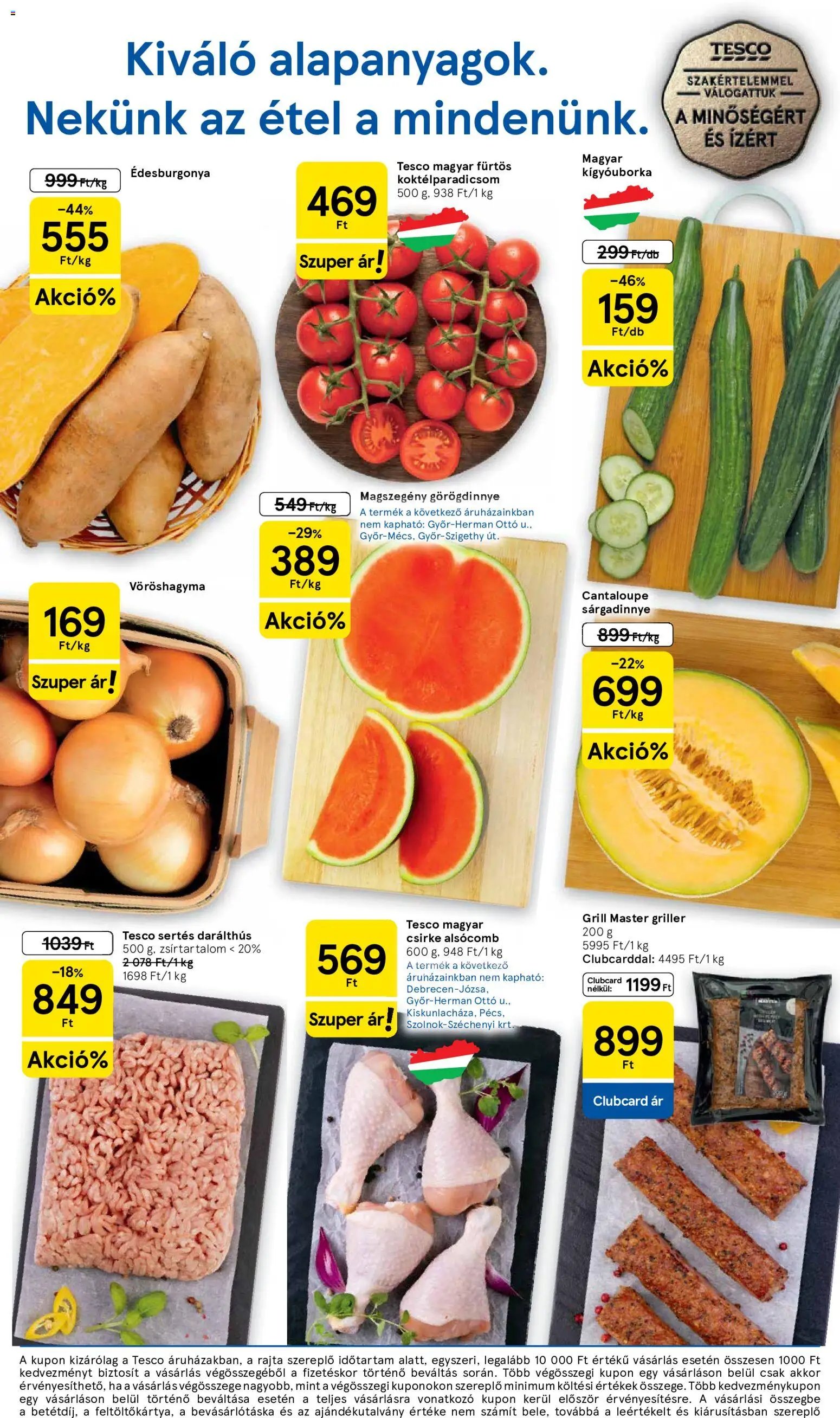 Tesco újság 2026.06.25. Tesco Szupermarket akciós újság