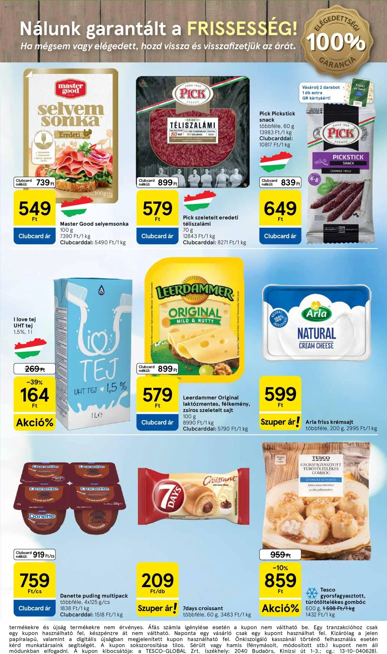 Tesco újság 2026.06.25. Tesco Szupermarket akciós újság