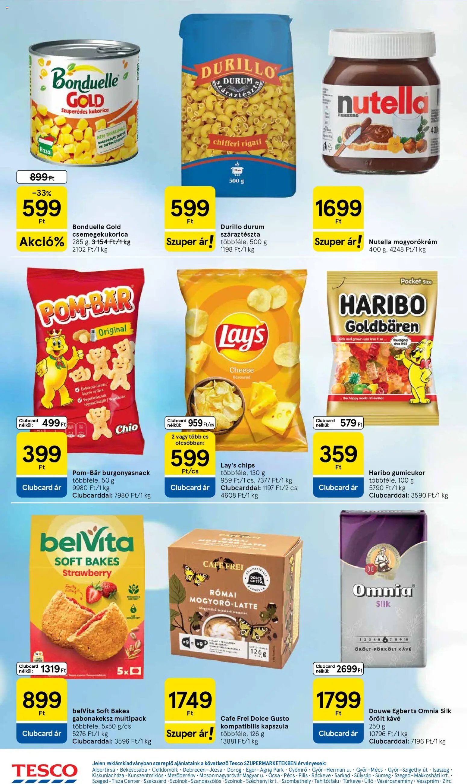 Tesco újság 2026.06.25. Tesco Szupermarket akciós újság