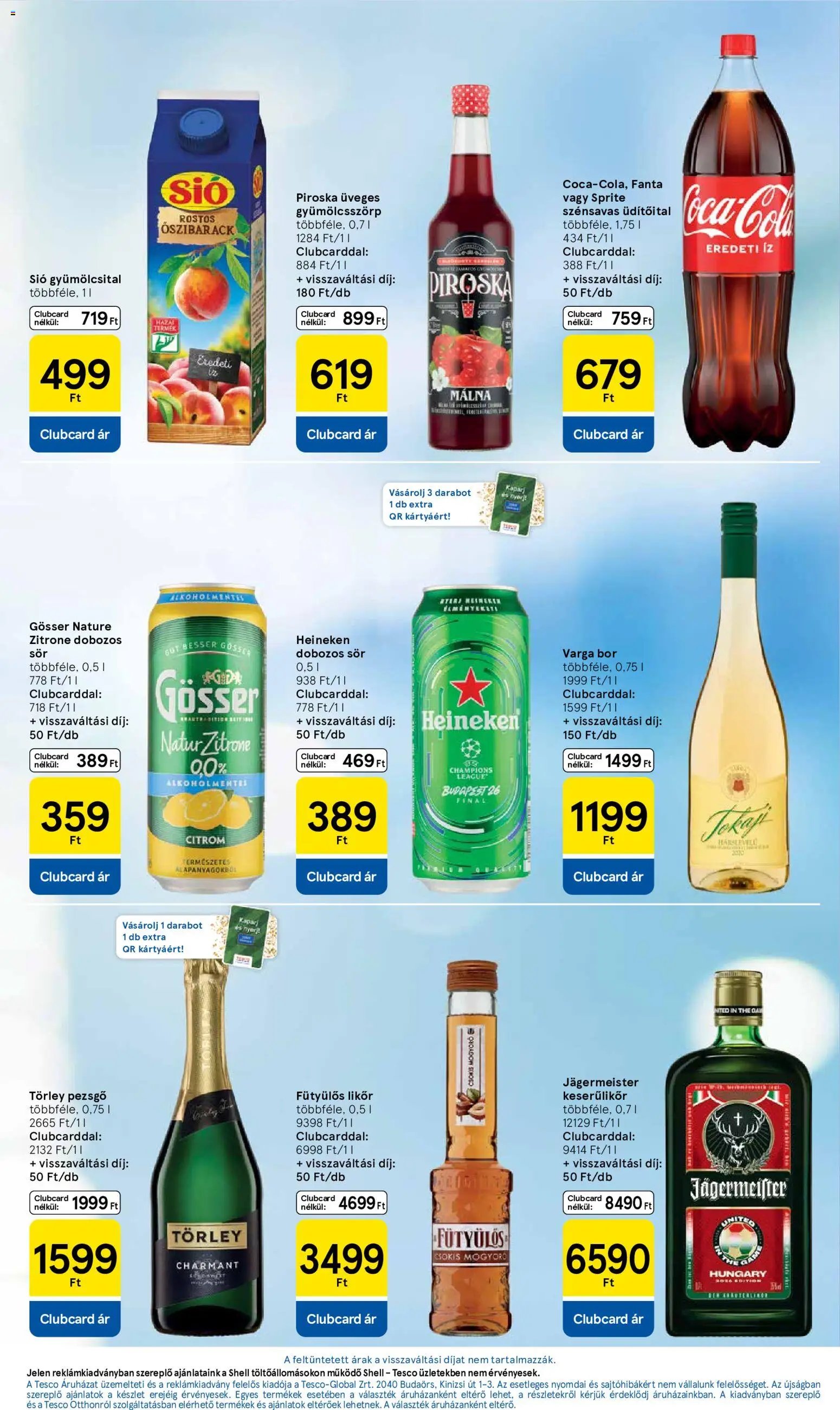 Tesco újság 2026.06.25. Tesco Szupermarket akciós újság