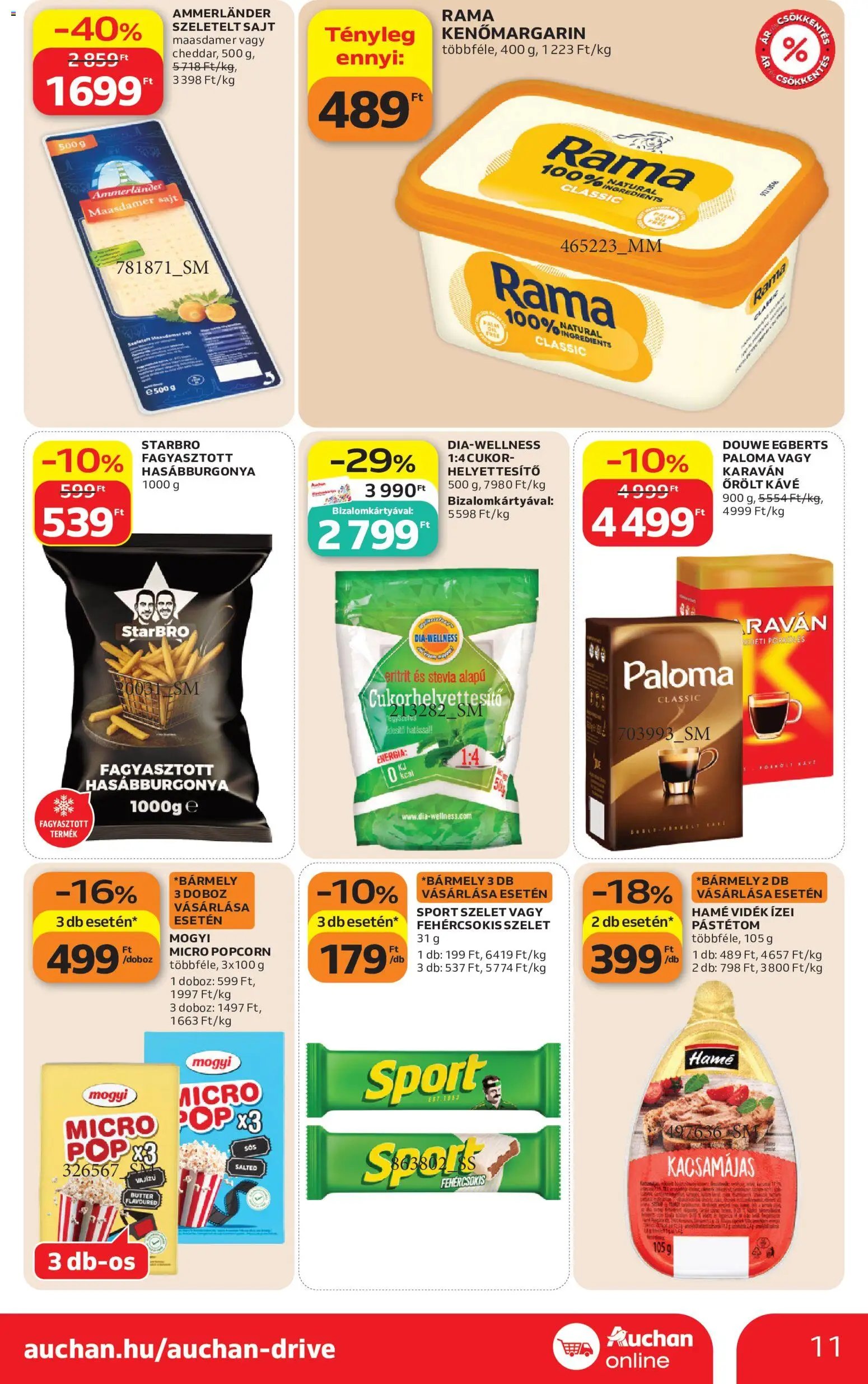 Auchan újság 2026.10.01. Auchan Szupermarket akciós újság