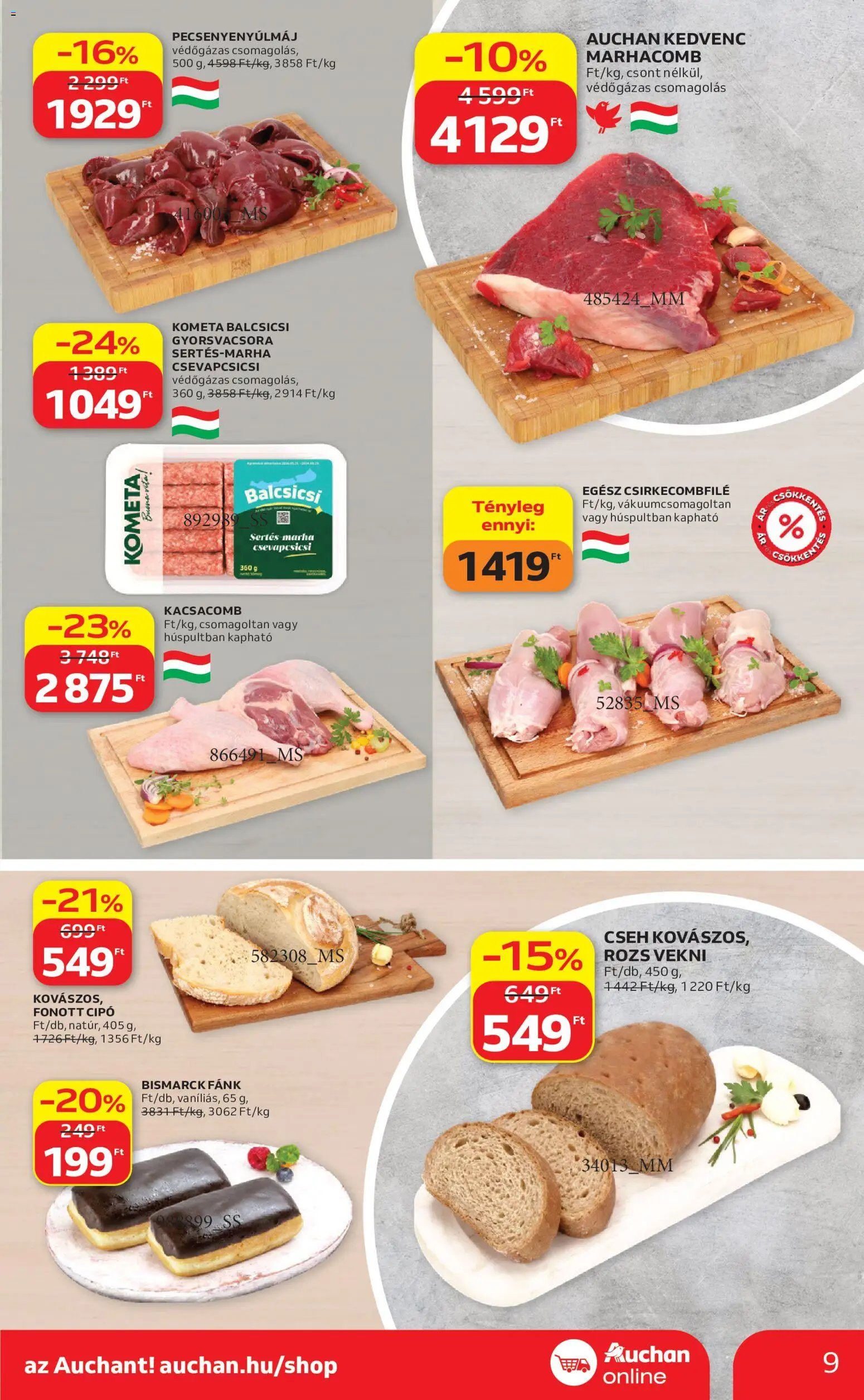Auchan újság 2026.10.01. Auchan Szupermarket akciós újság
