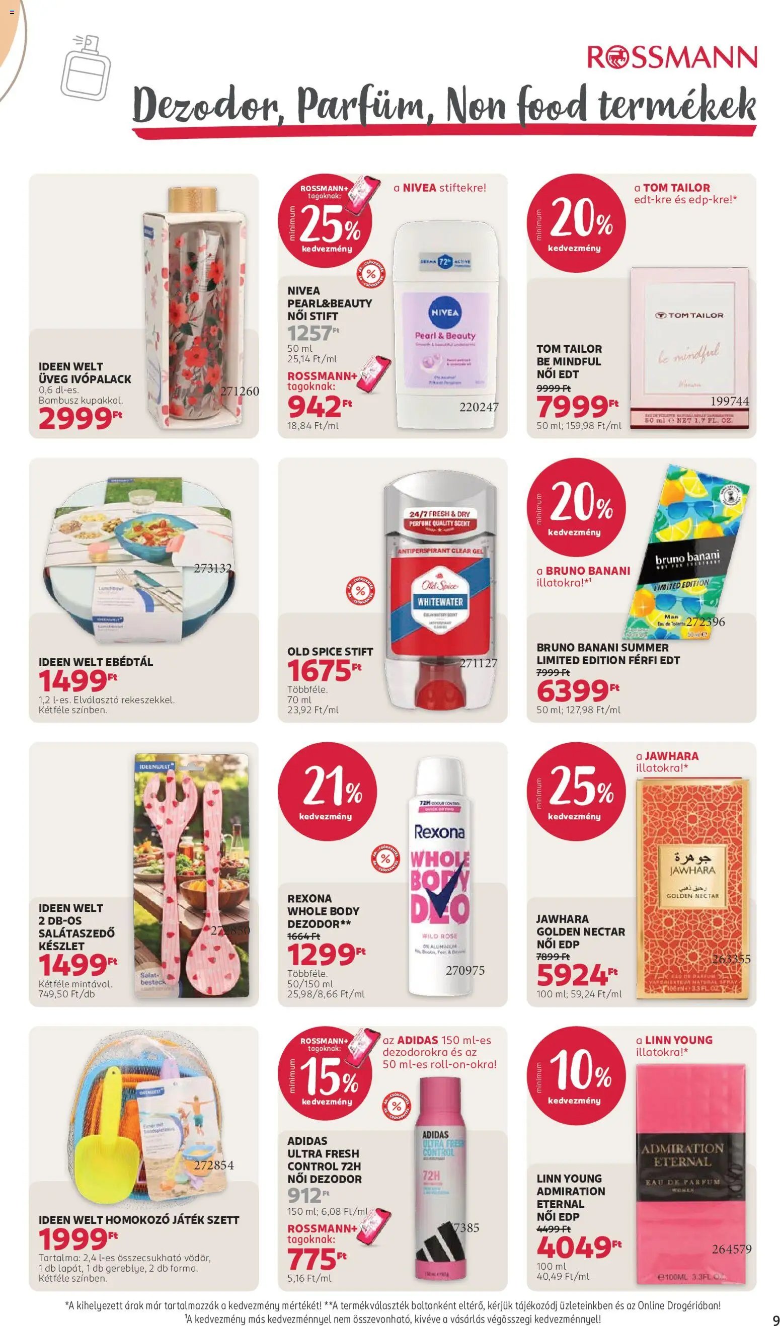 Rossmann újság 2026.08.17. Rossmann akciós újság