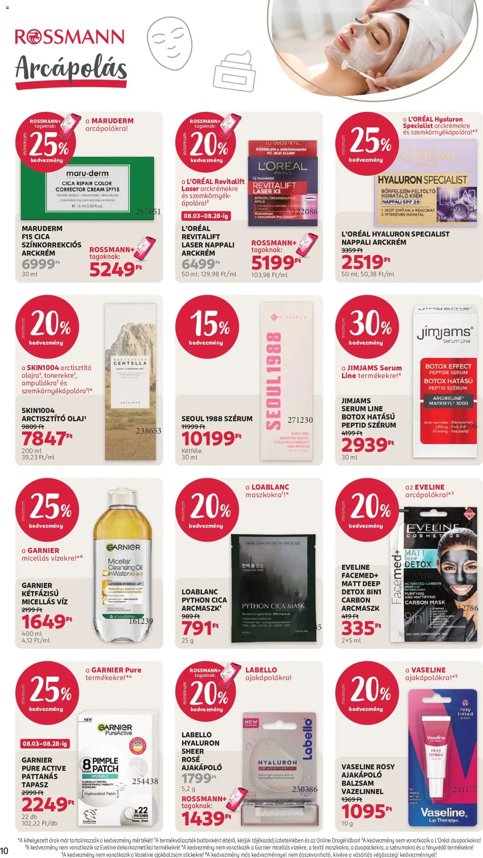 Rossmann újság 2026.08.17. Rossmann akciós újság