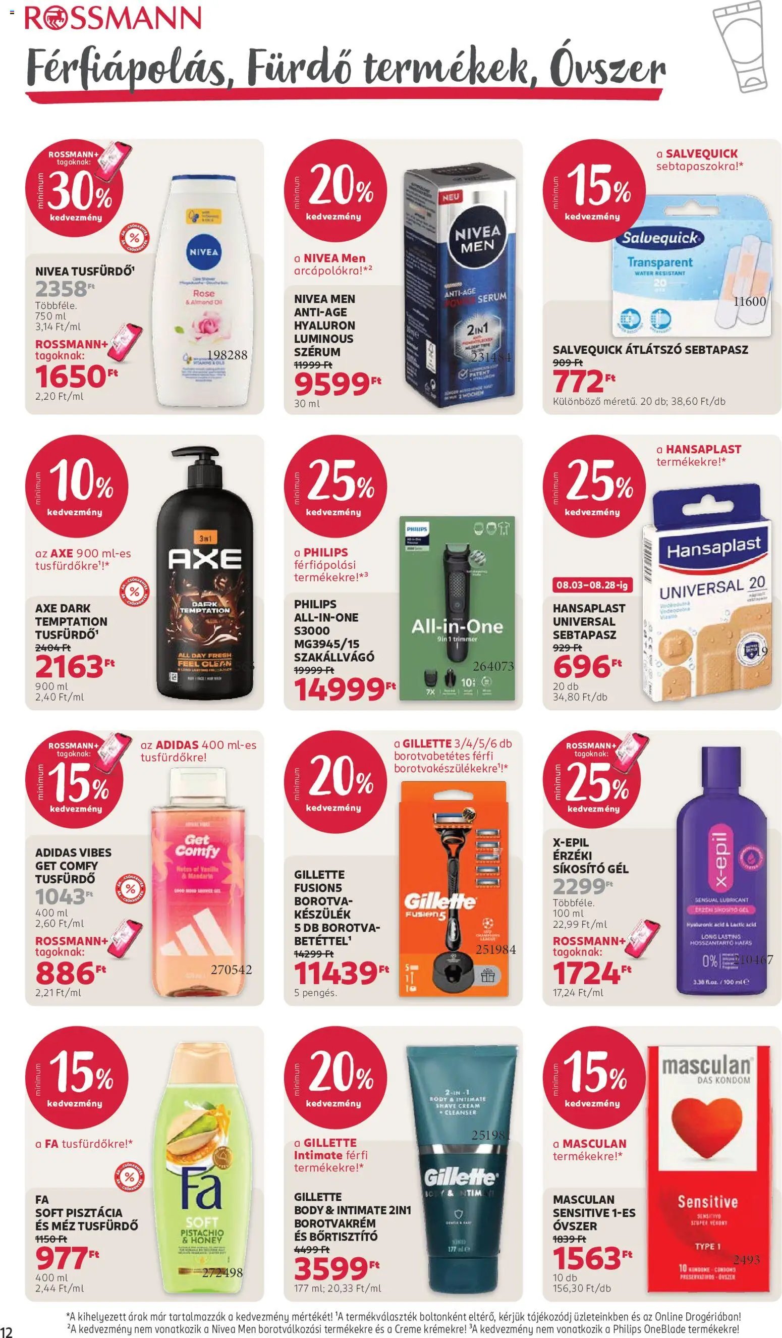 Rossmann újság 2026.08.17. Rossmann akciós újság