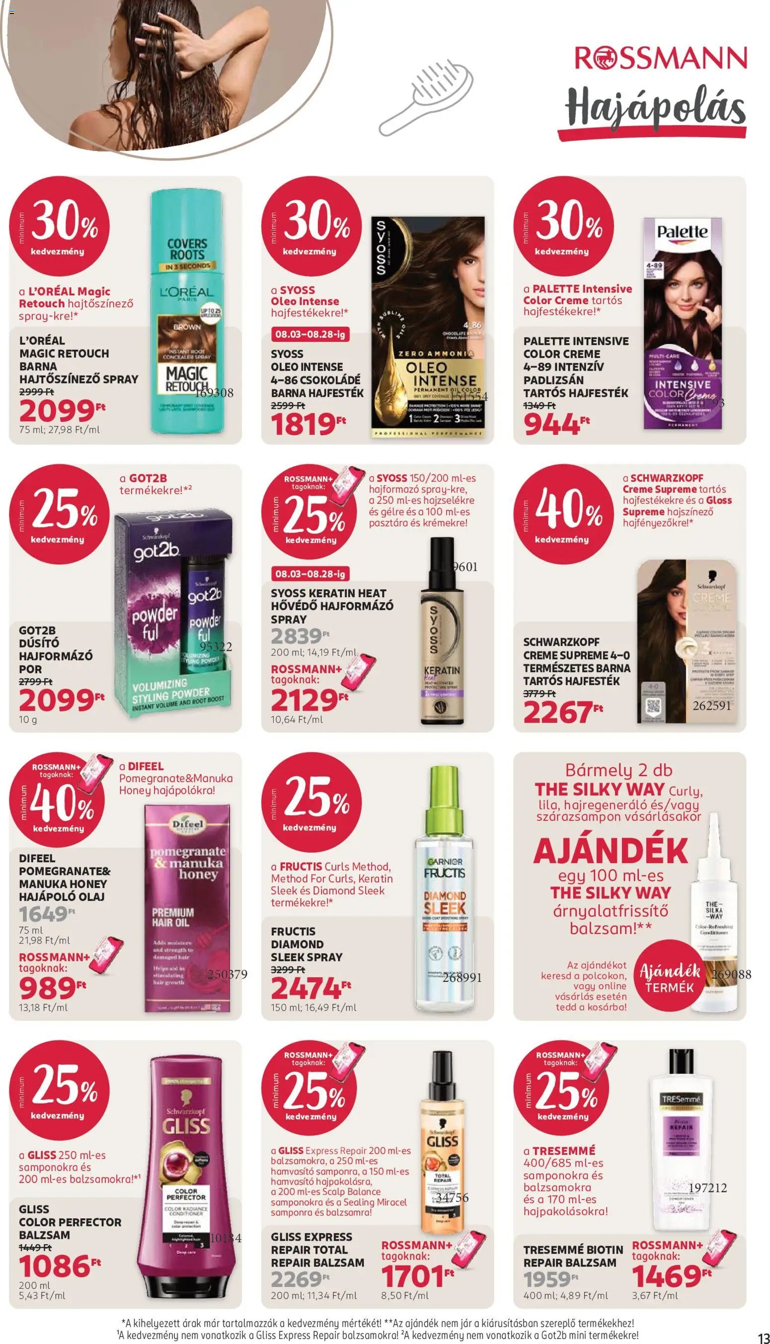 Rossmann újság 2026.08.17. Rossmann akciós újság