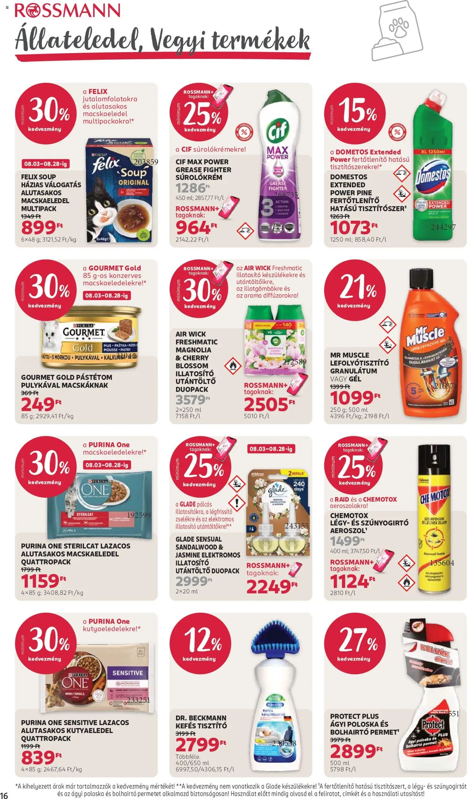 Rossmann újság 2026.08.17. Rossmann akciós újság