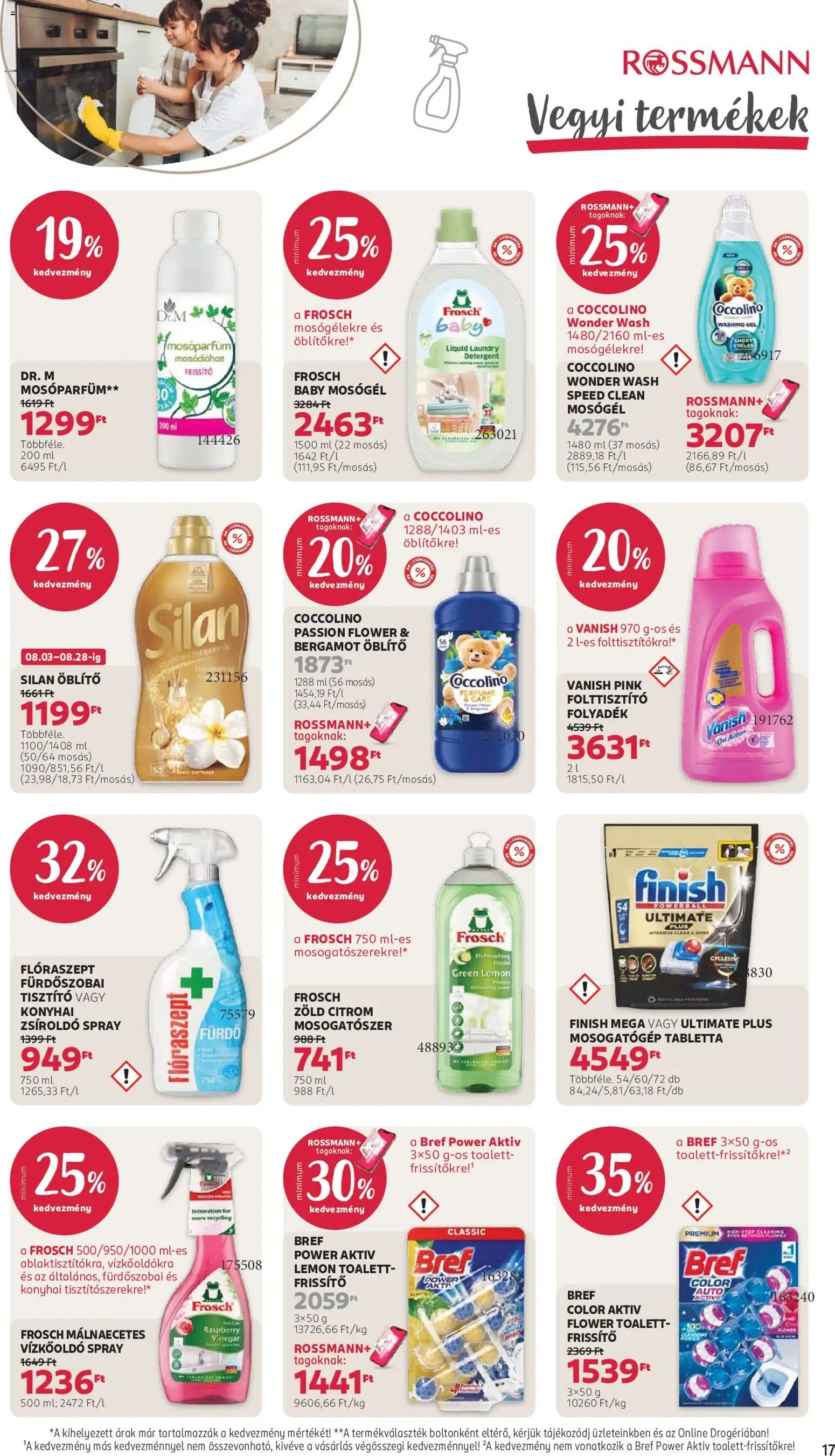 Rossmann újság 2026.08.17. Rossmann akciós újság