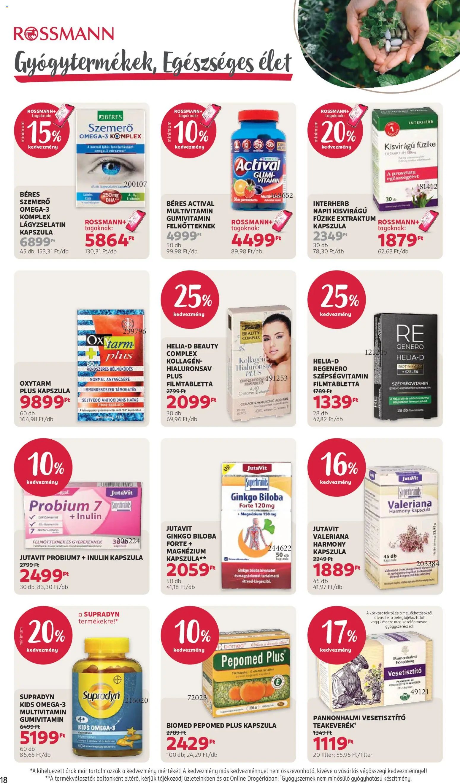 Rossmann újság 2026.08.17. Rossmann akciós újság