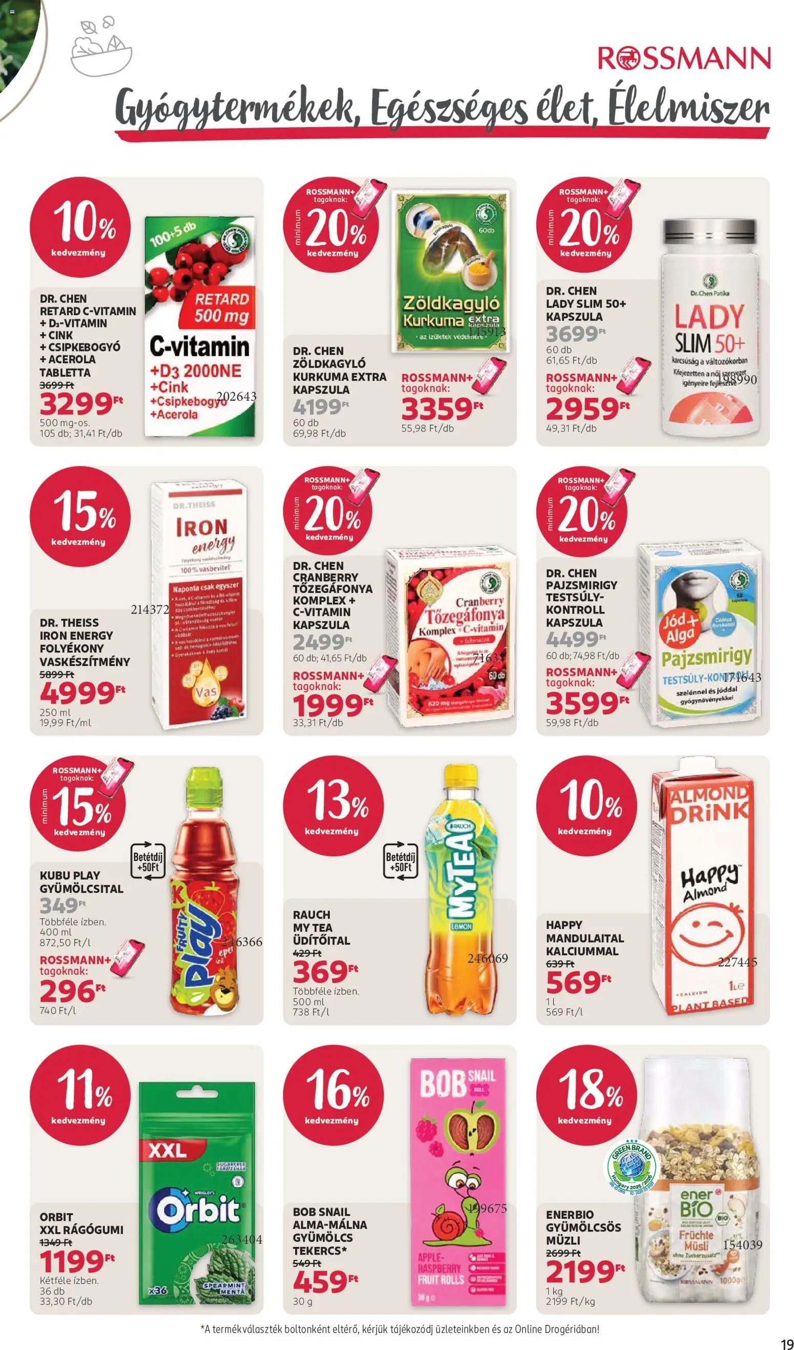 Rossmann újság 2026.08.17. Rossmann akciós újság