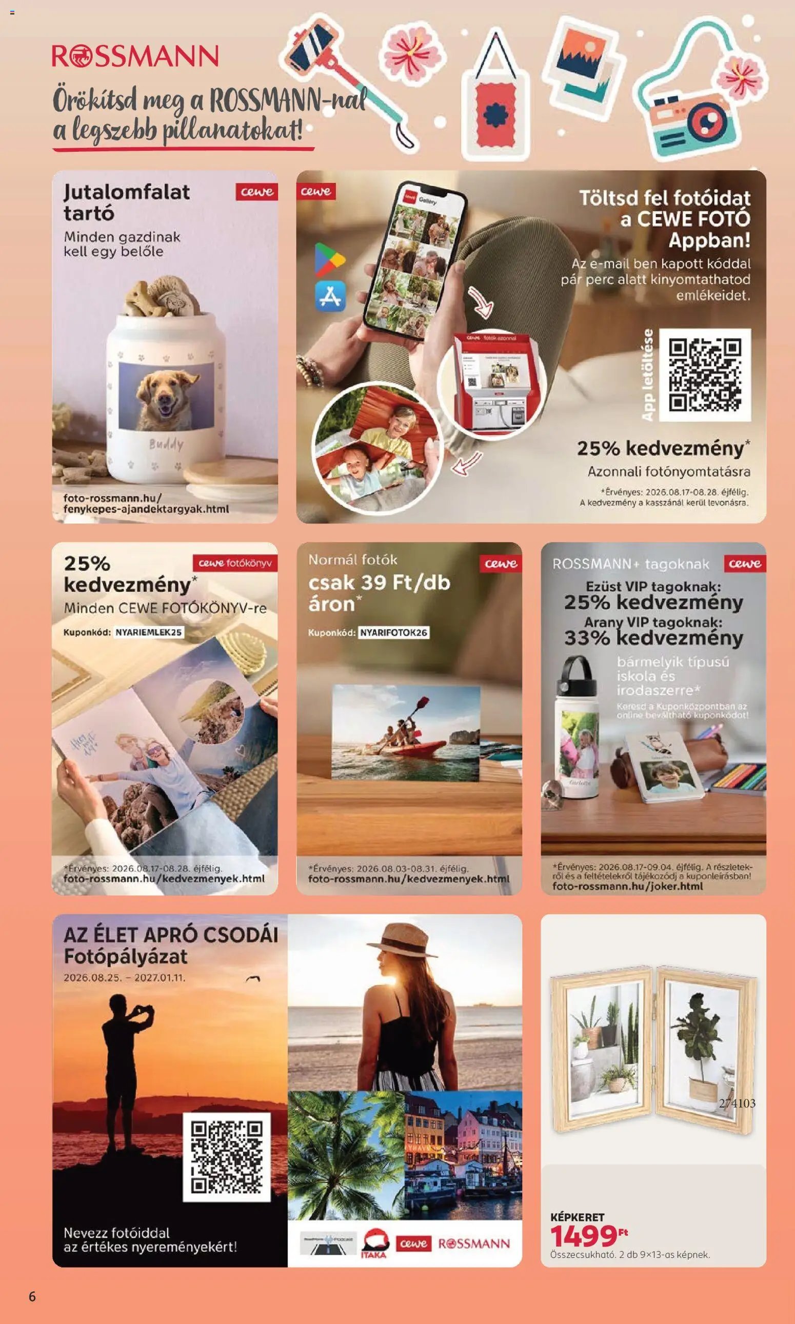 Rossmann újság 2026.08.17. Rossmann akciós újság