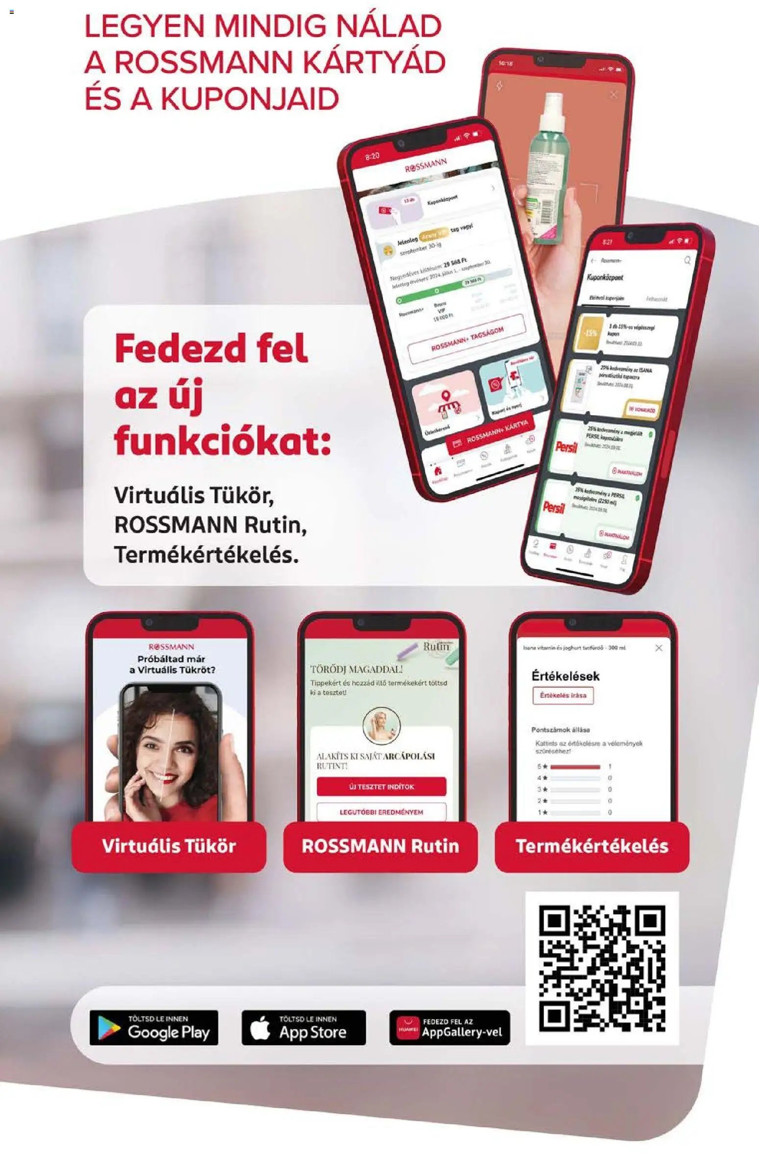Rossmann újság 2026.08.17. Rossmann akciós újság