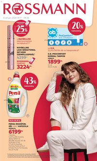 Rossmann újság 2026.08.17. Rossmann akciós újság