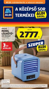 Aldi újság 2026.07.23. Aldi Középső sor termékei