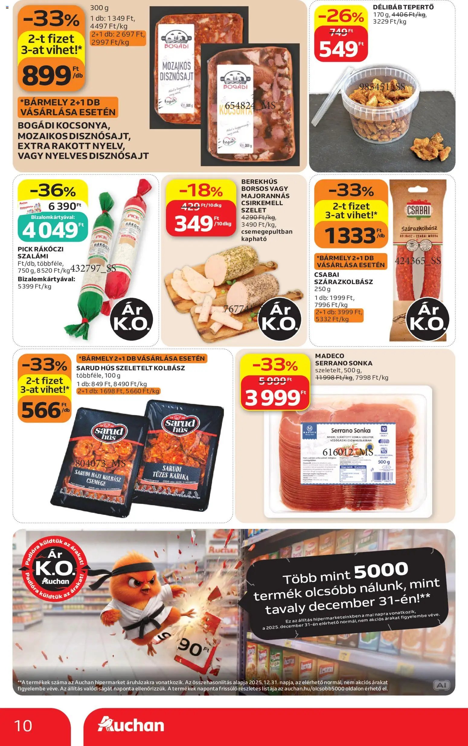 Auchan újság 2026.09.03. Auchan akciós újság