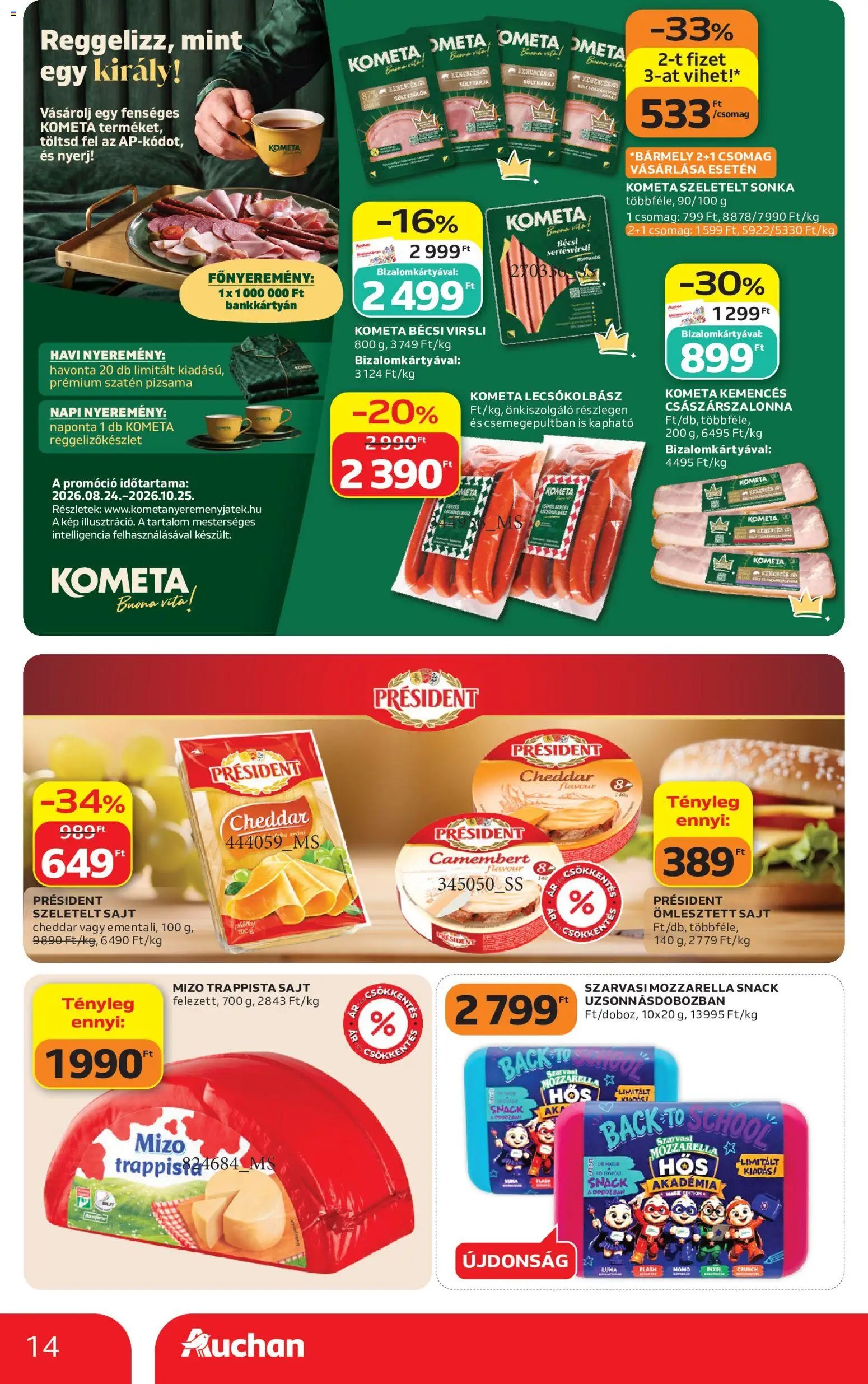 Auchan újság 2026.09.03. Auchan akciós újság