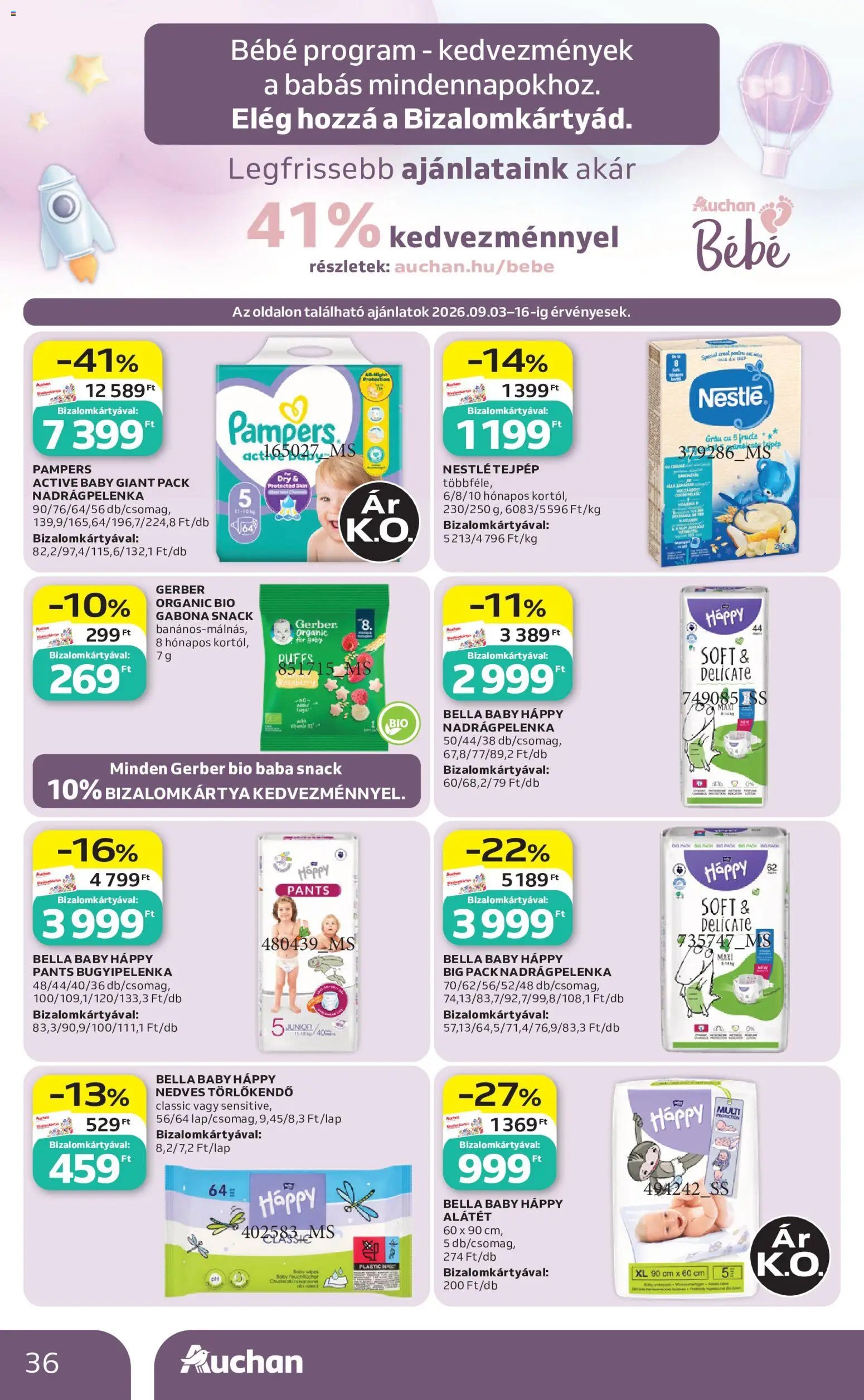Auchan újság 2026.09.03. Auchan akciós újság