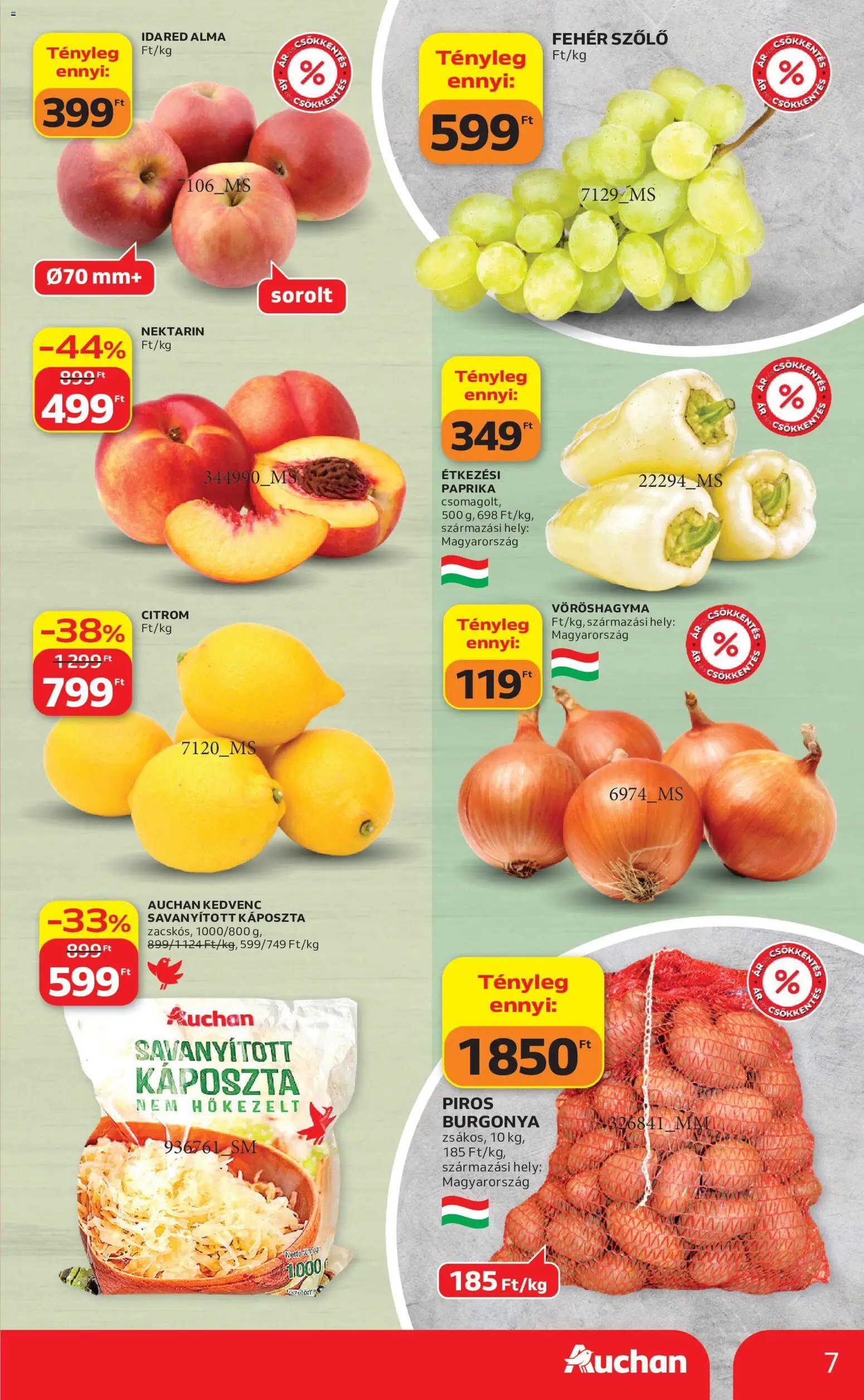 Auchan újság 2026.09.03. Auchan akciós újság