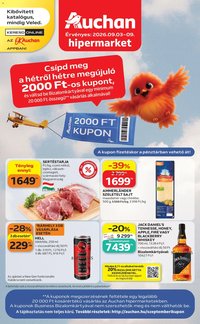 Auchan újság 2026.09.03. Auchan akciós újság