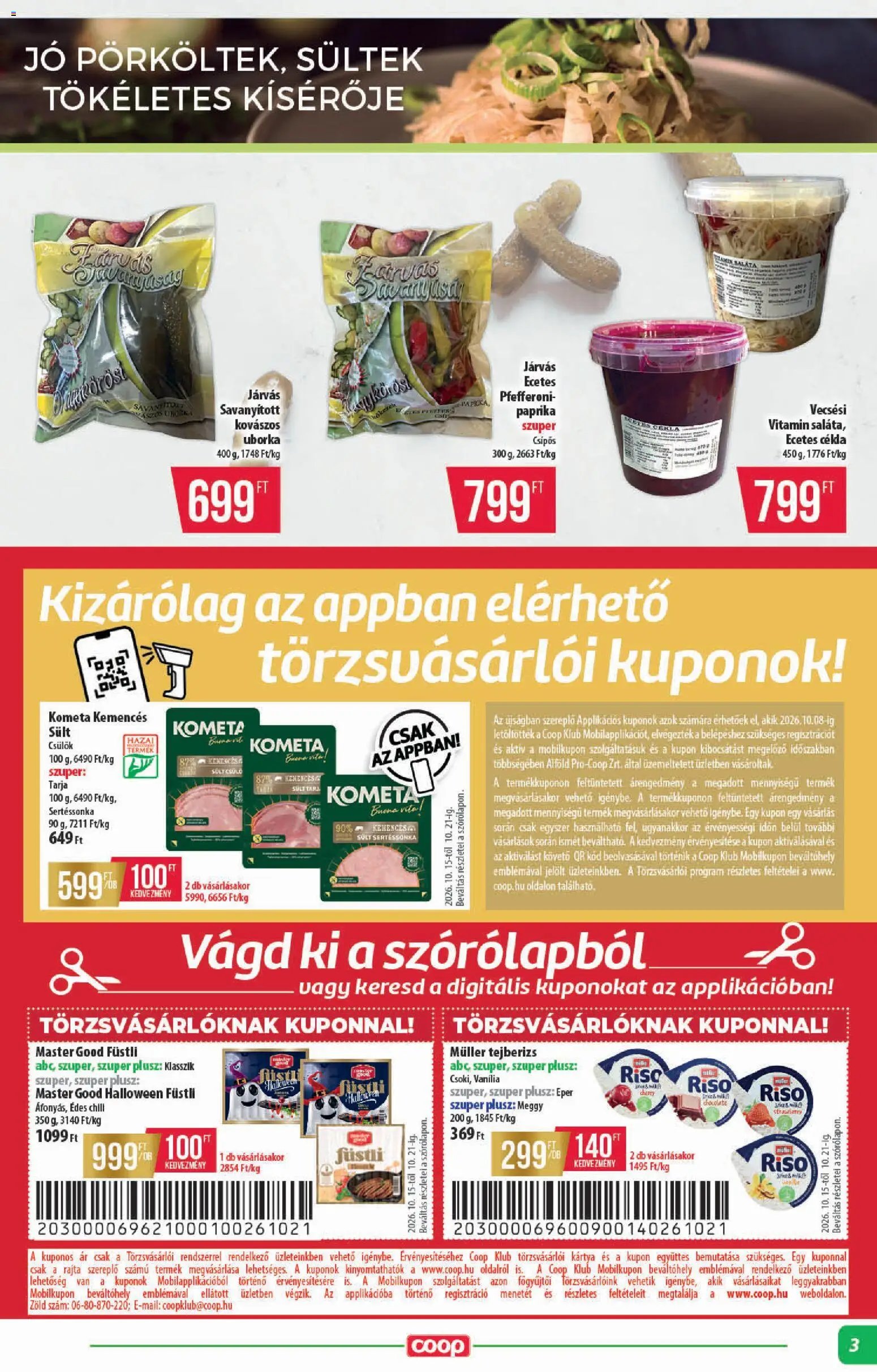 COOP - Abc & szuper / Alföld Pro-Coop Zrt. 2026.10.15. - lapozható formában szórólap ✳️