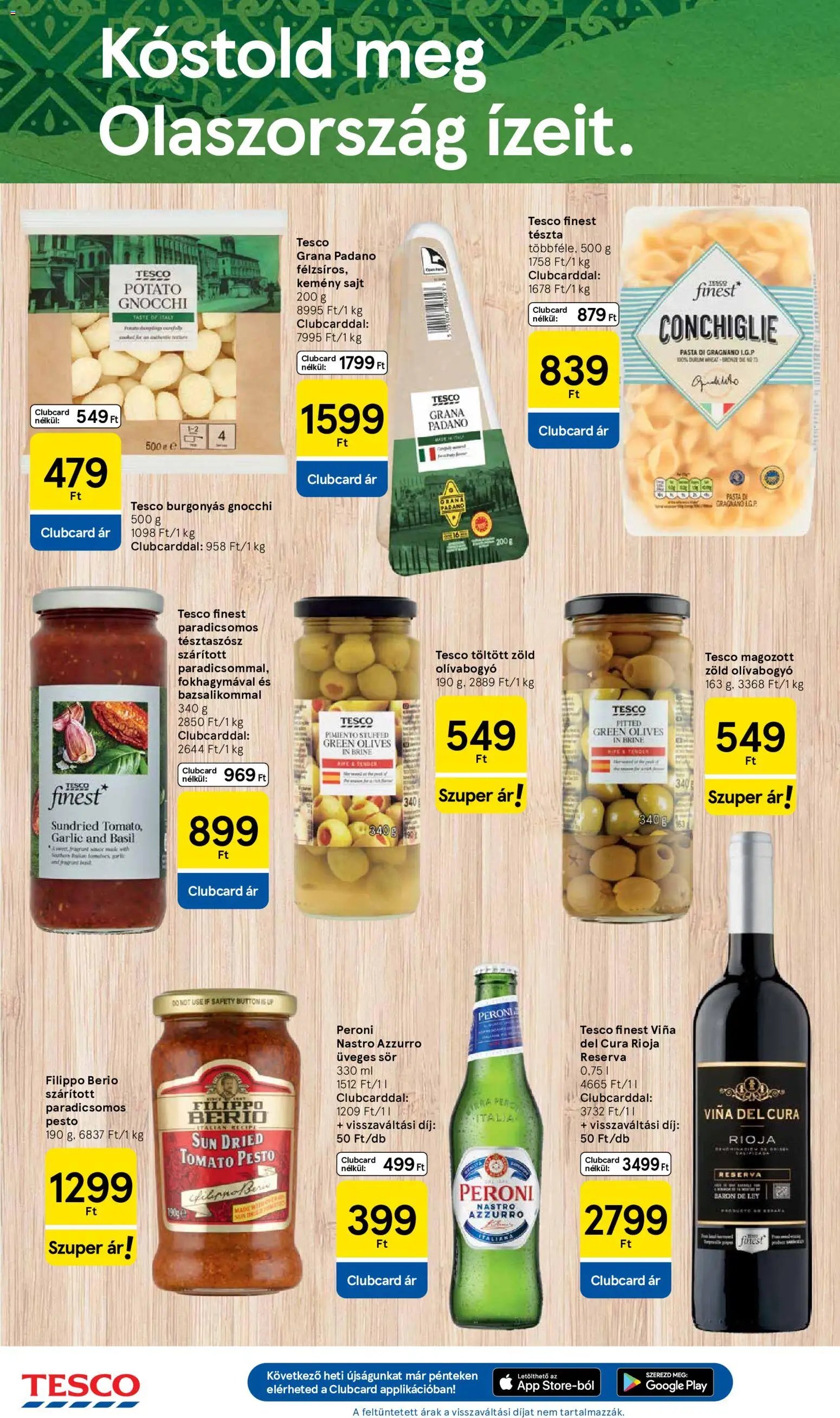 Tesco újság 2026.07.16. Tesco Szupermarket akciós újság