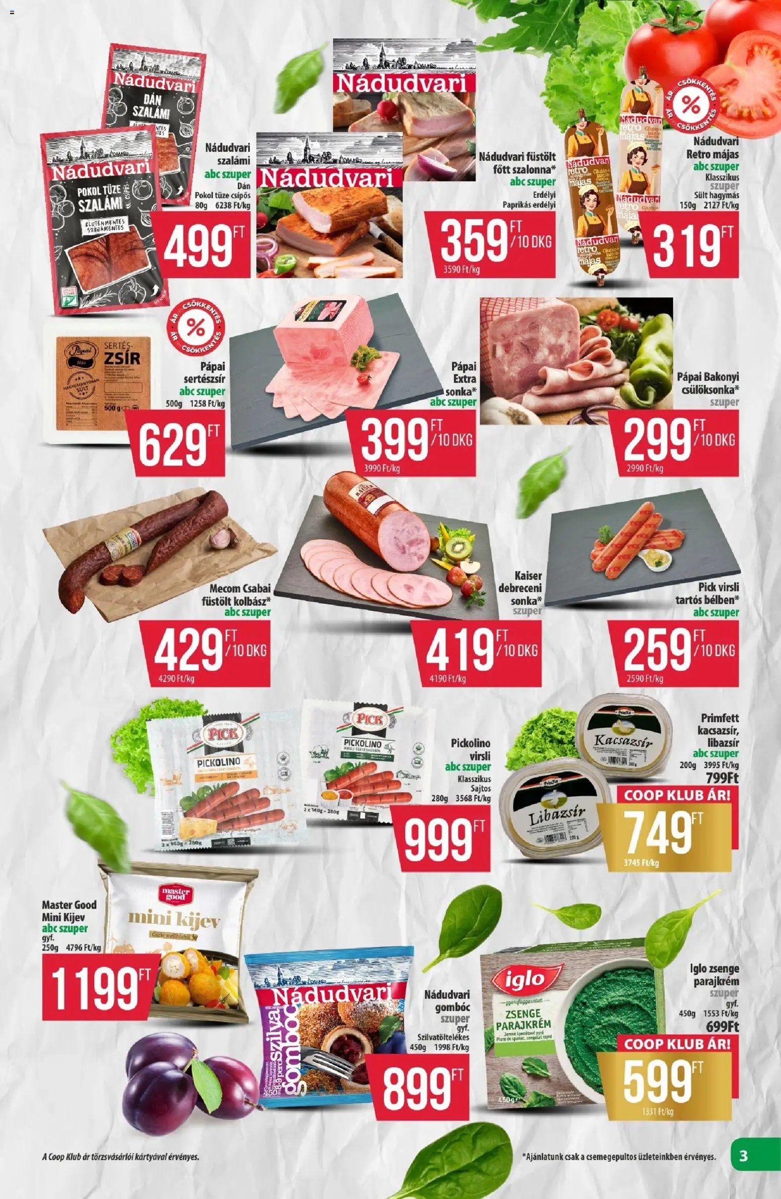 COOP újság 2026.04.23. COOP - Újság Észak Kelet Pro-Coop Zrt (2026-04-23 - 2026-04-29)