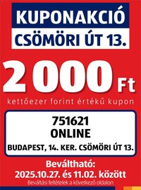 Aldi újság 2025.10.27. Kupón Akció | Budapest (2025-10-27 - 2025-11-02)