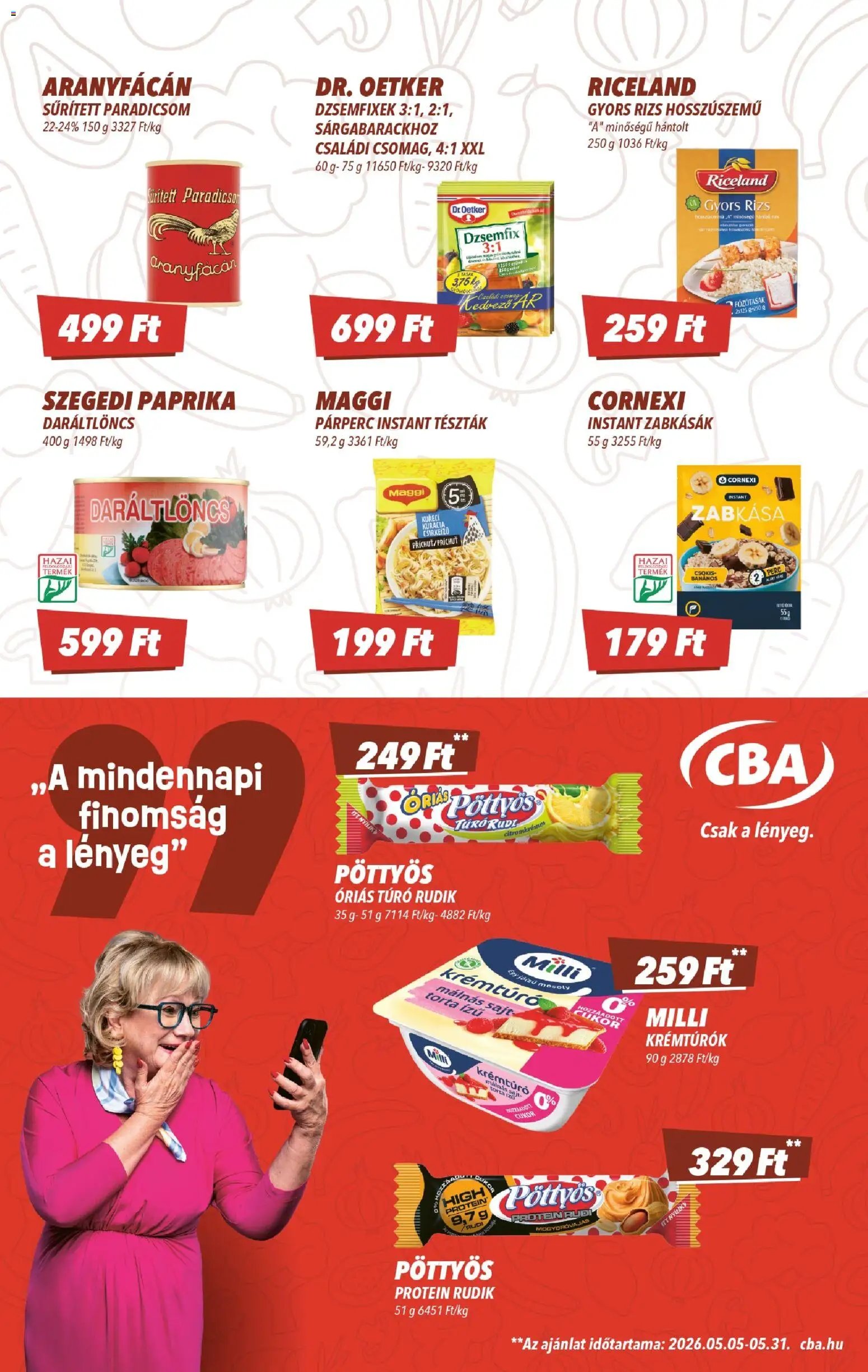 CBA újság 2026.05.21. CBA akciós újság (2026-05-21 - 2026-05-24)