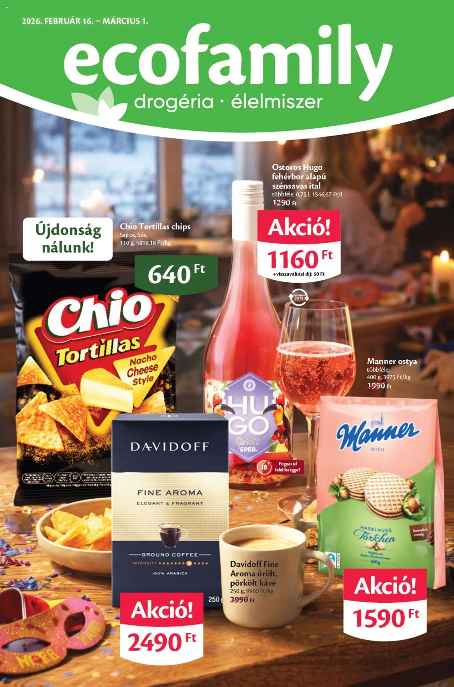 EcoFamily újság 2026.02.16. Akciós újság EcoFamily (2026-02-16 - 2026-03-01)