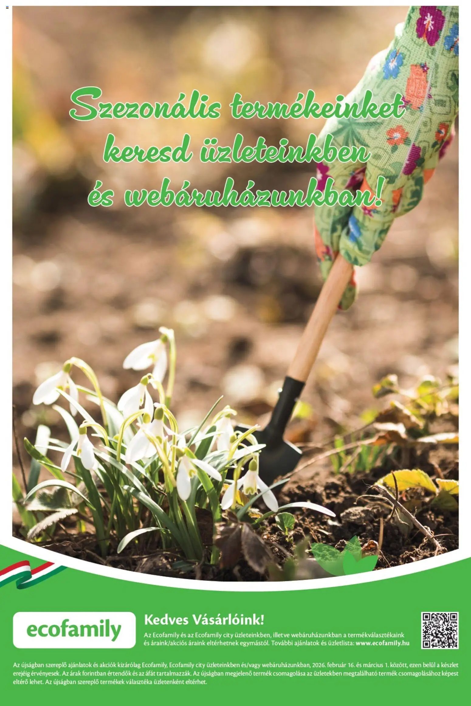 EcoFamily újság 2026.02.16. Akciós újság EcoFamily (2026-02-16 - 2026-03-01)