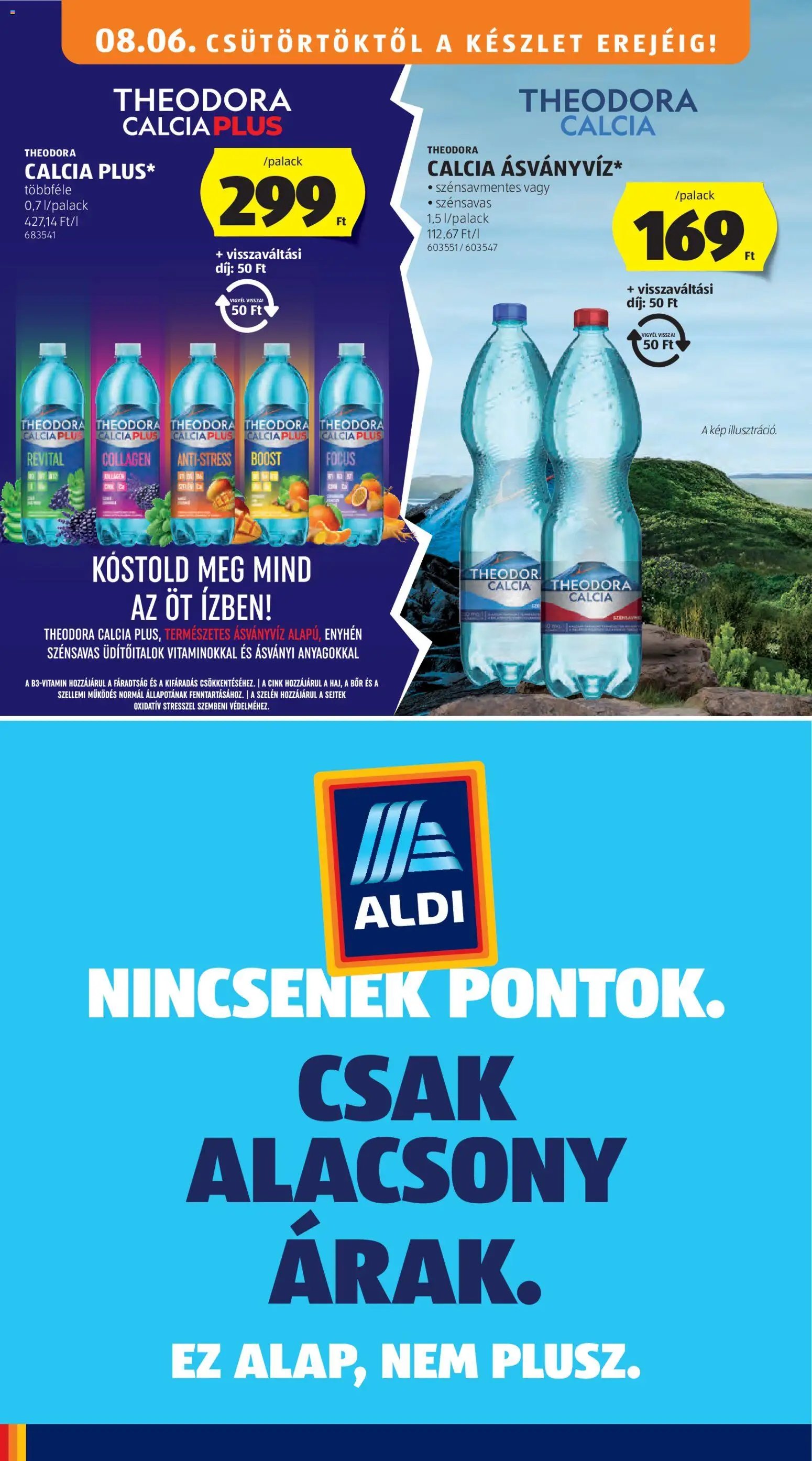 Aldi újság 2026.08.06. Aldi akciós újság