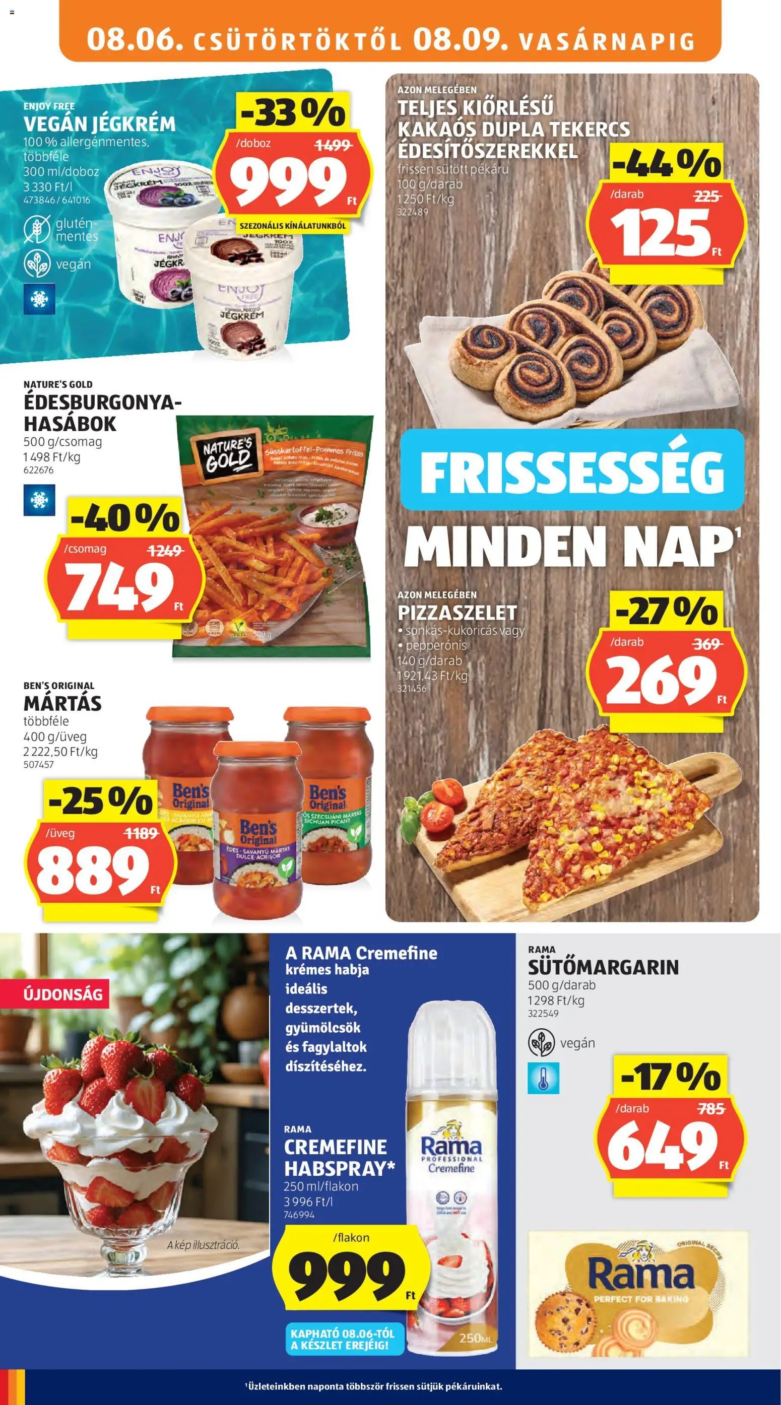 Aldi újság 2026.08.06. Aldi akciós újság