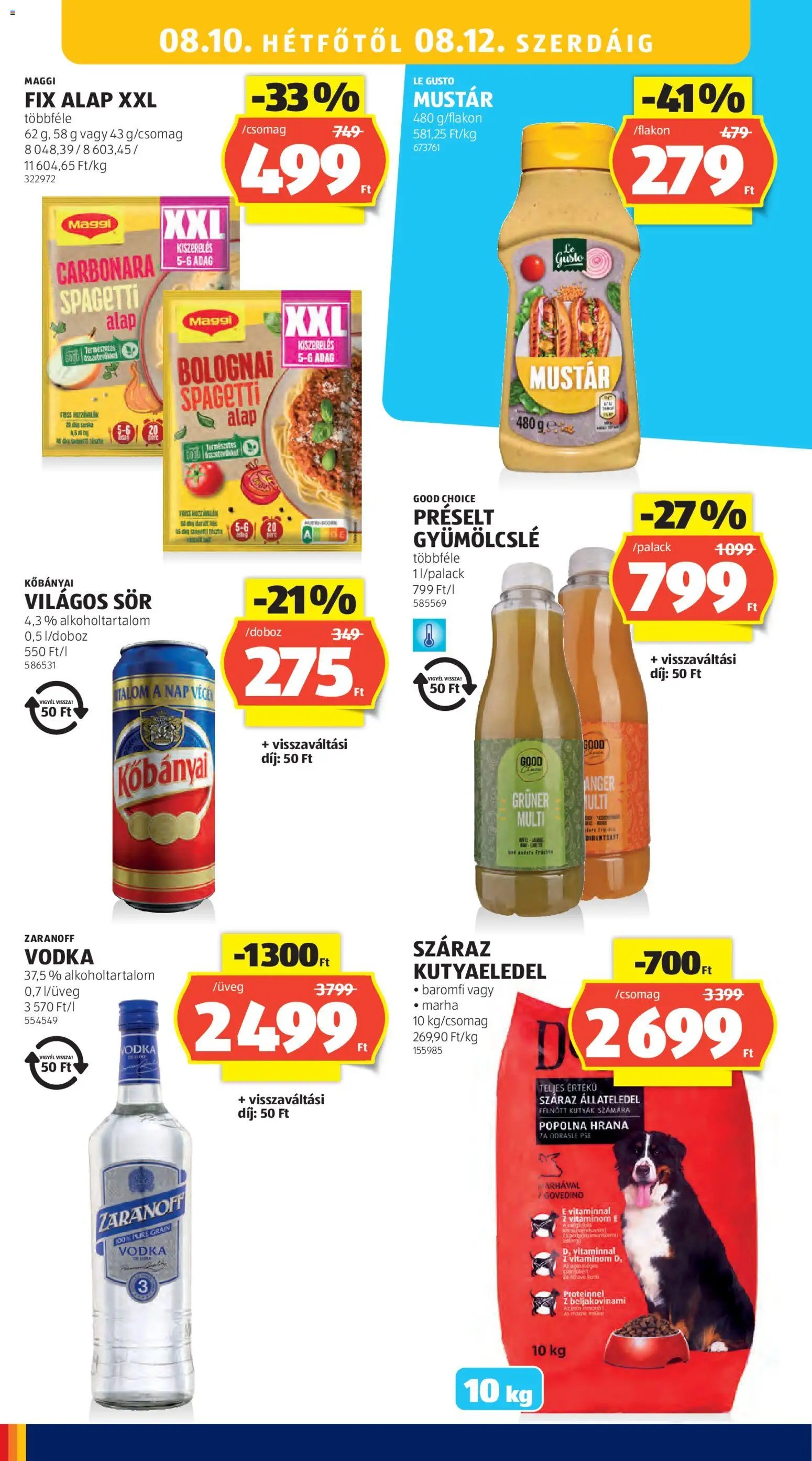 Aldi újság 2026.08.06. Aldi akciós újság