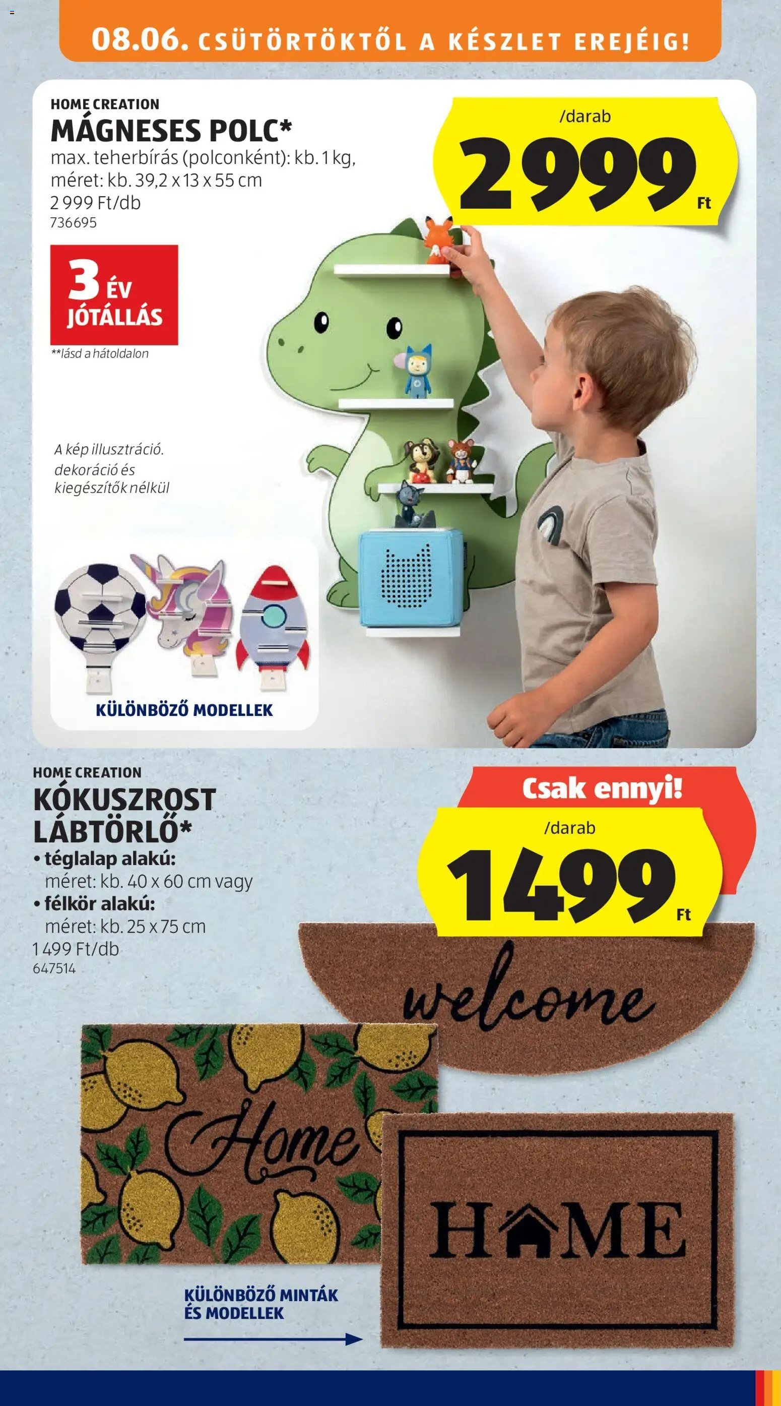Aldi újság 2026.08.06. Aldi akciós újság