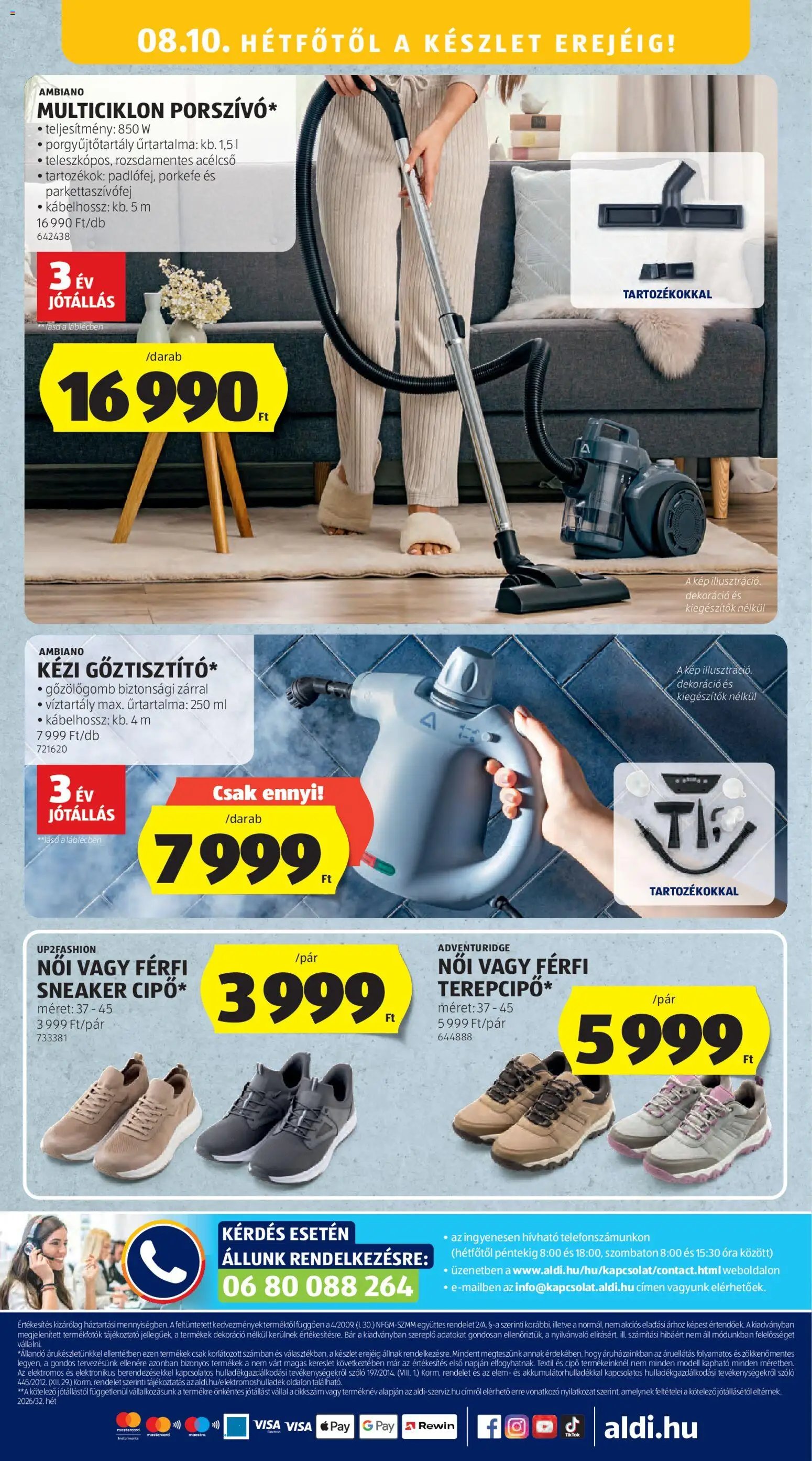 Aldi újság 2026.08.06. Aldi akciós újság