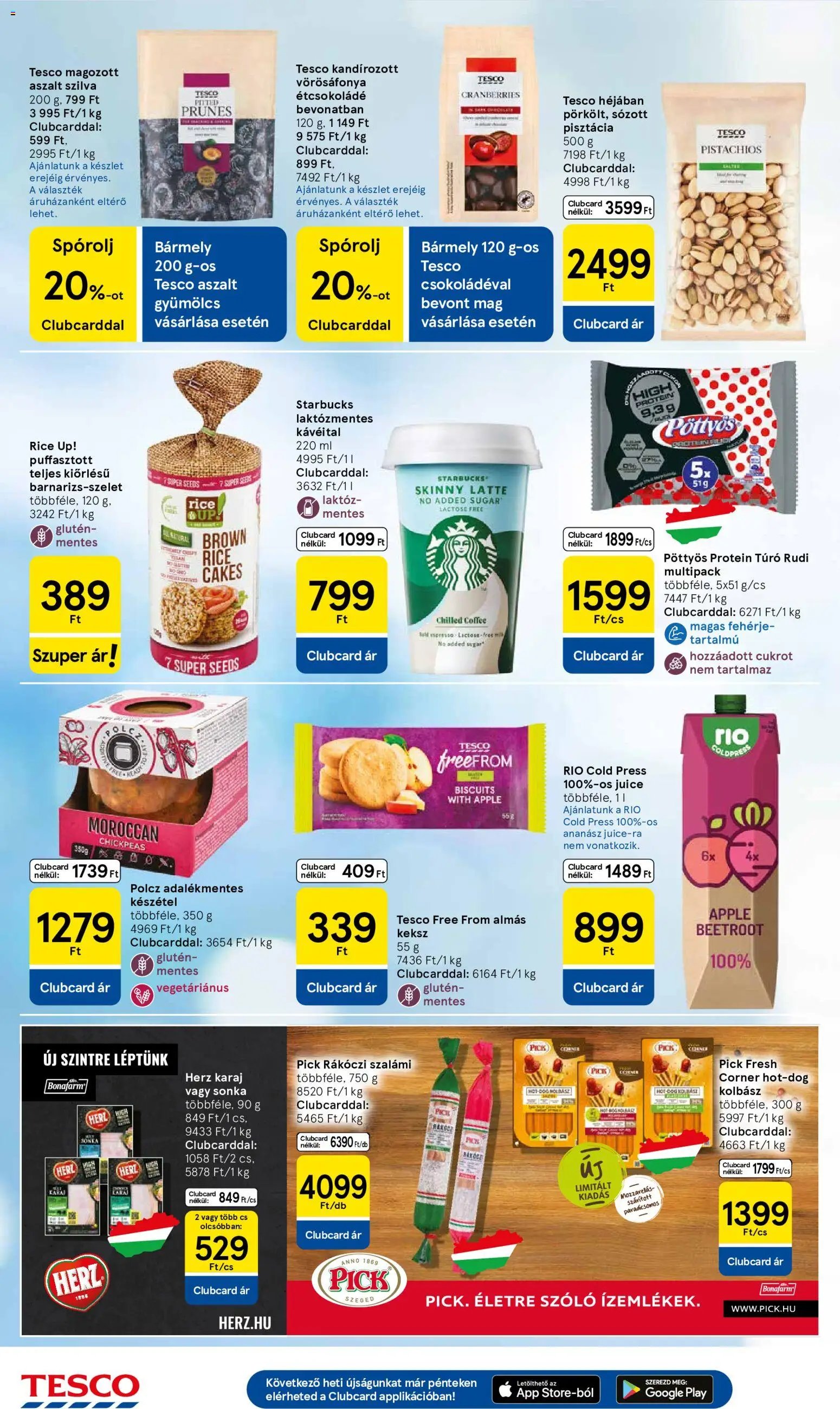 Tesco újság 2026.07.09. Tesco aktuális akciós újság