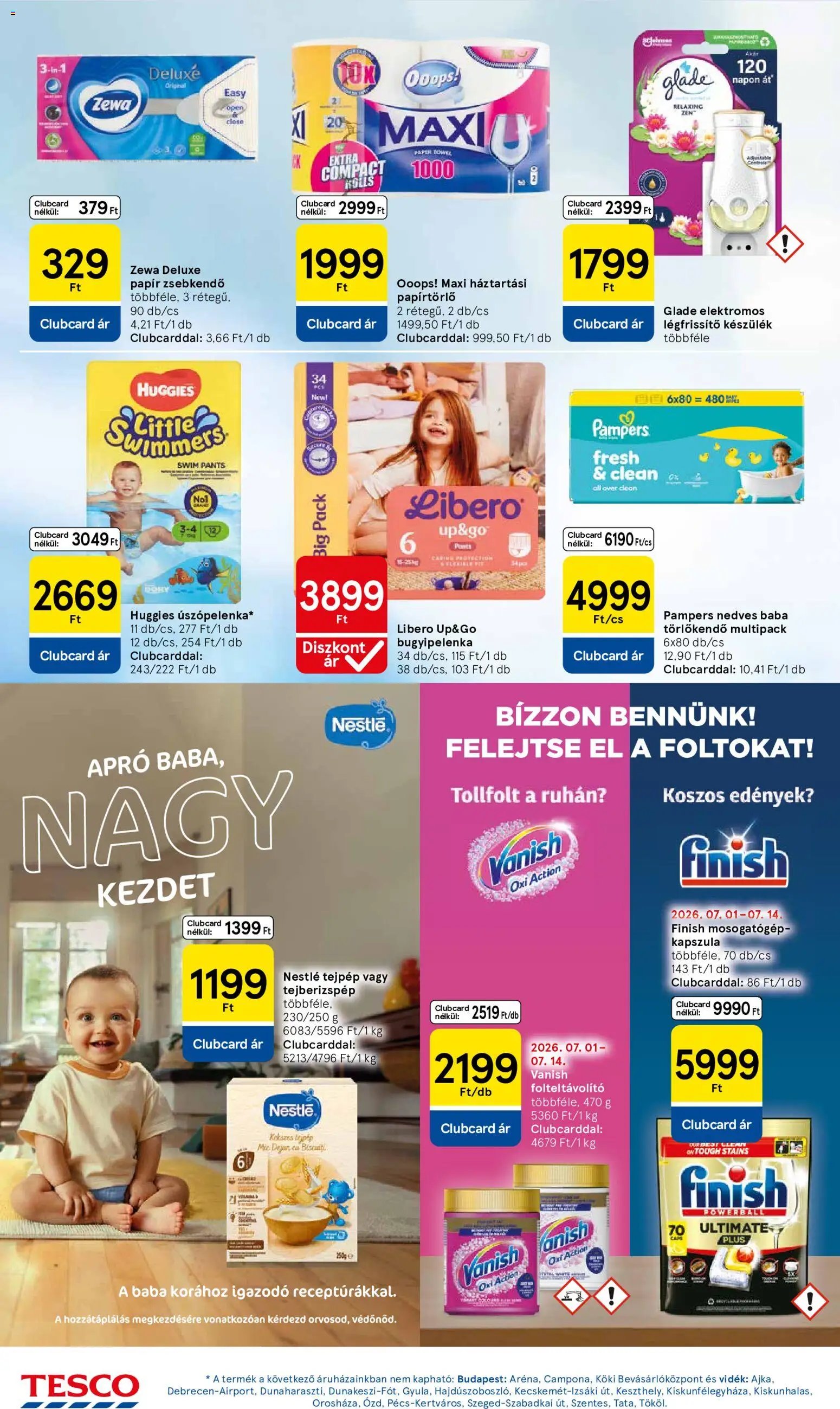 Tesco újság 2026.07.09. Tesco aktuális akciós újság