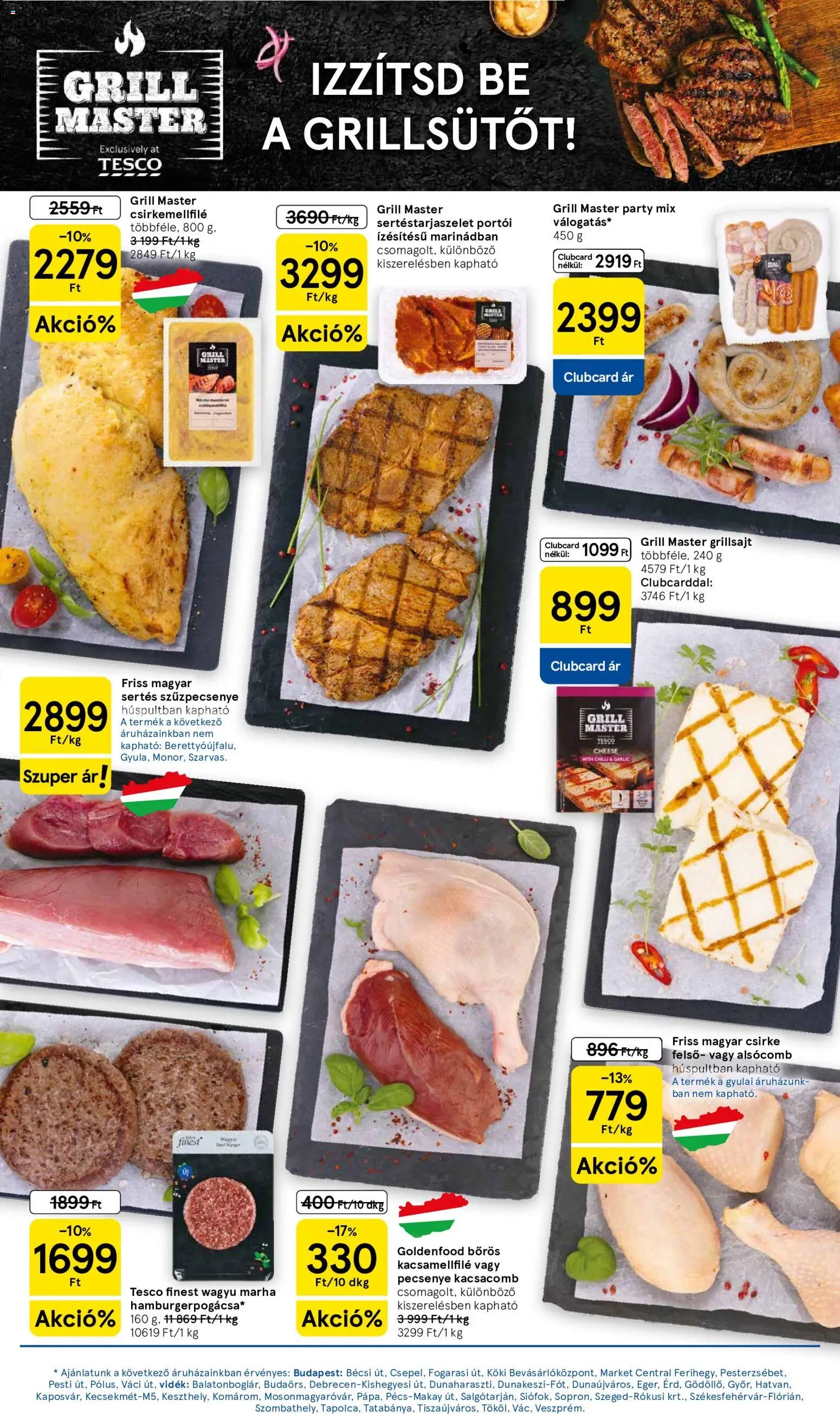 Tesco újság 2026.07.09. Tesco aktuális akciós újság