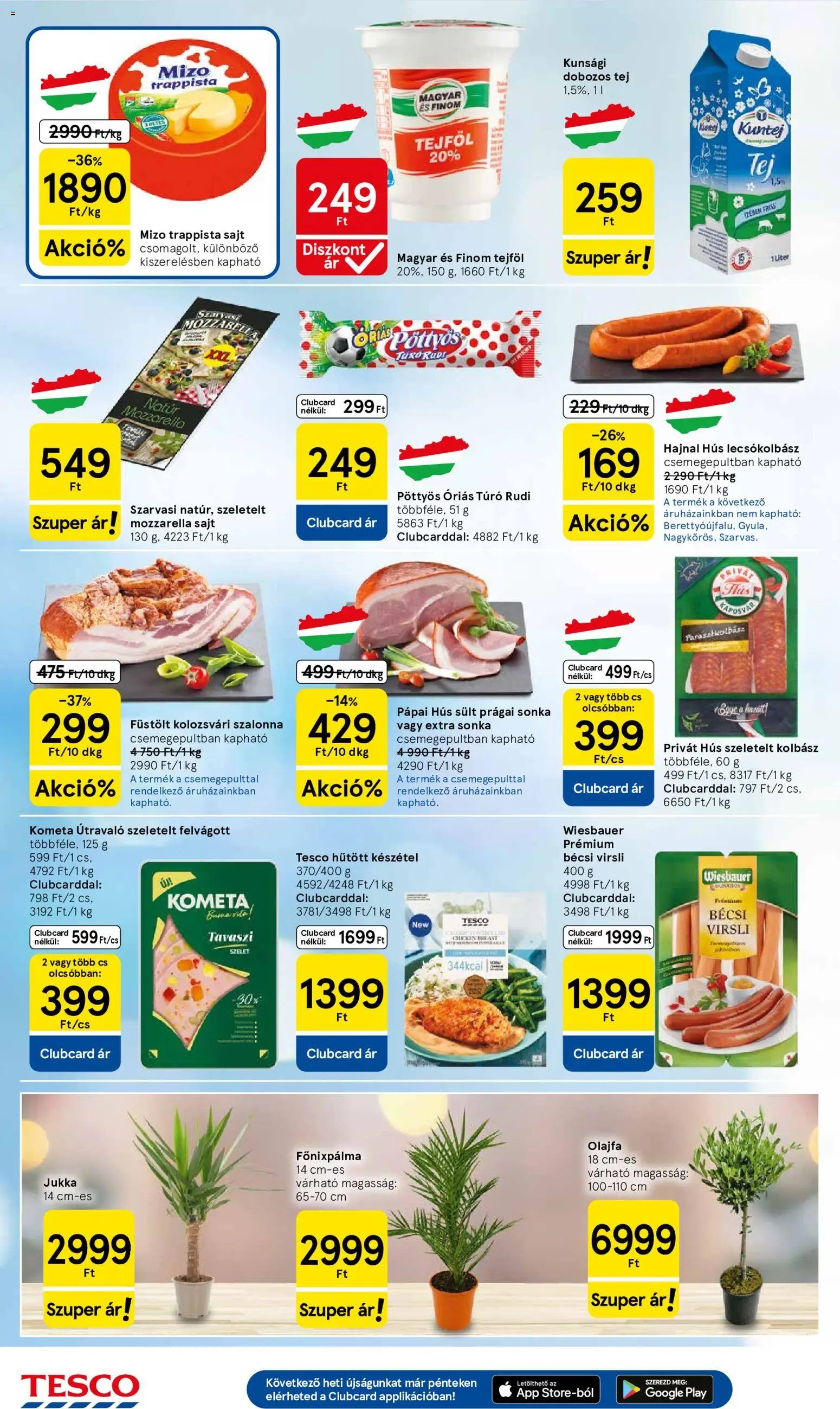 Tesco újság 2026.07.09. Tesco aktuális akciós újság