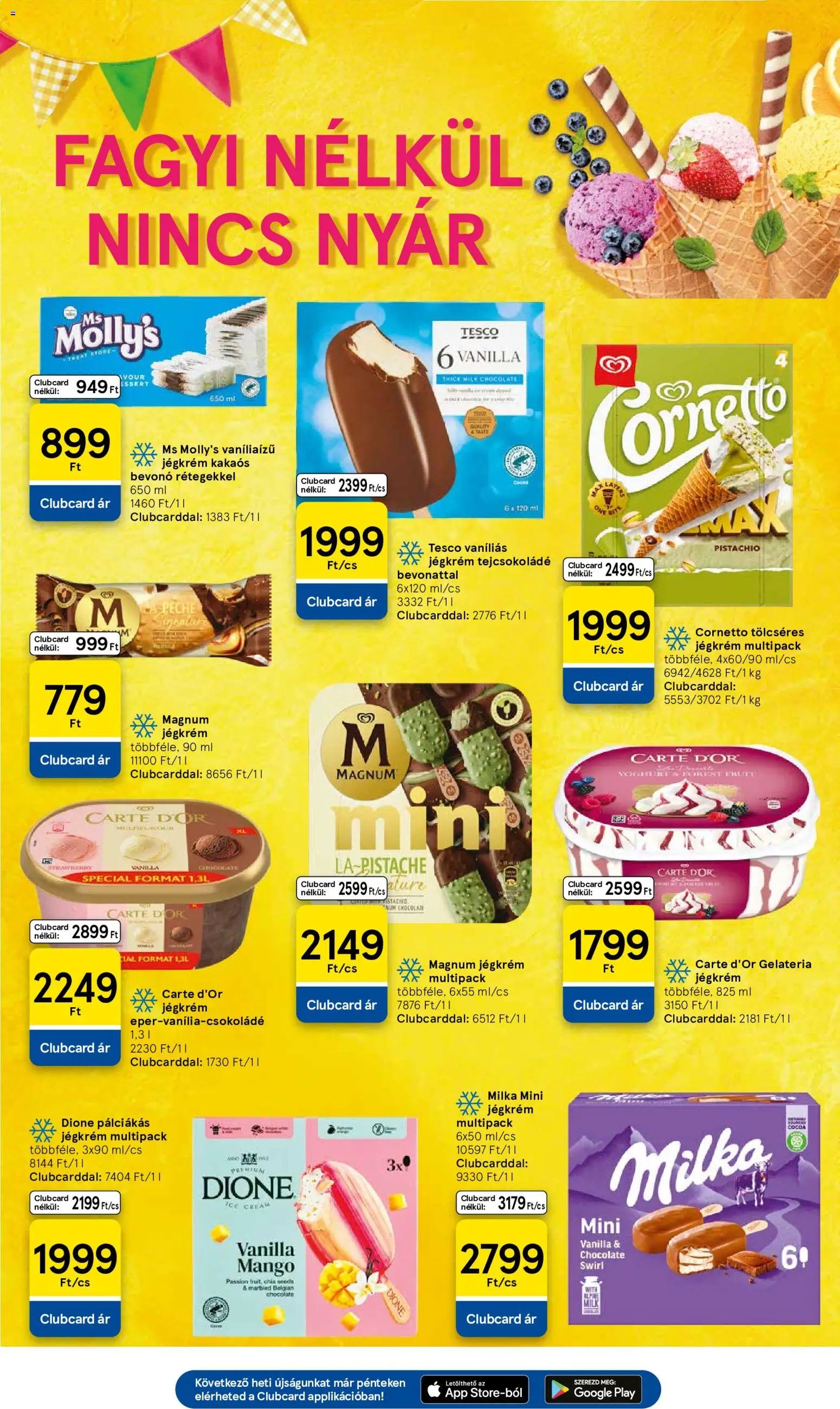 Tesco újság 2026.07.09. Tesco aktuális akciós újság