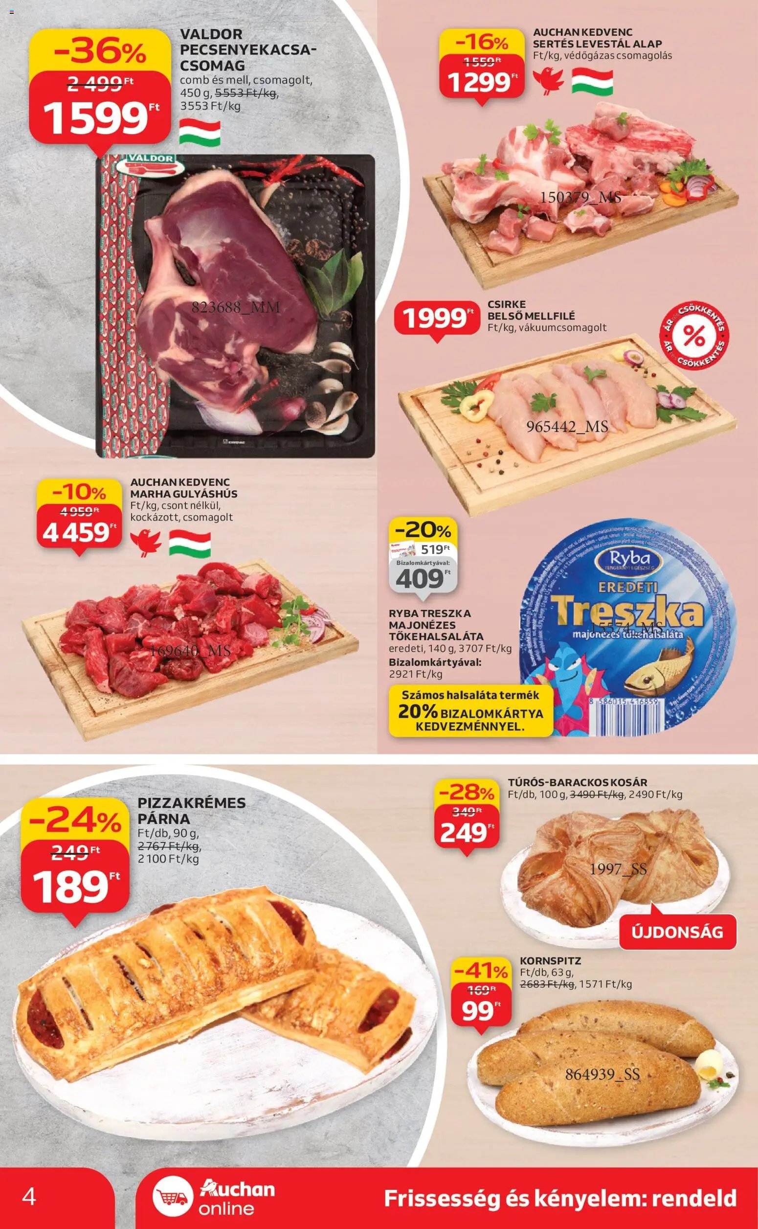 Auchan újság 2025.11.27. Szupermarket akciós újság (2025-11-27 - 2025-12-03)