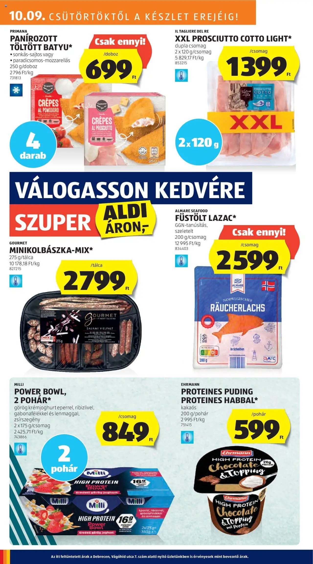 Aldi újság 2025.10.09. Akciós újság Aldi (2025-10-09 - 2025-10-15)