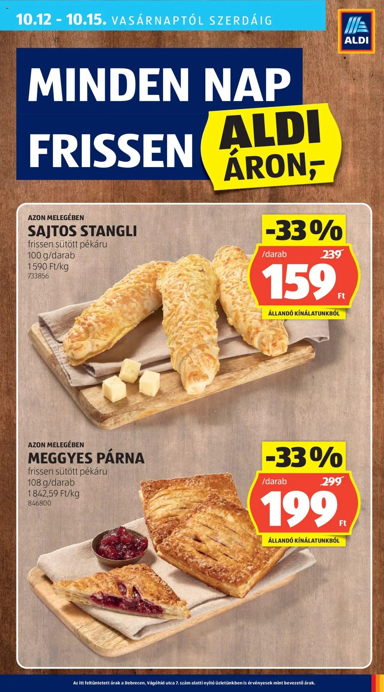Aldi újság 2025.10.09. Akciós újság Aldi (2025-10-09 - 2025-10-15)