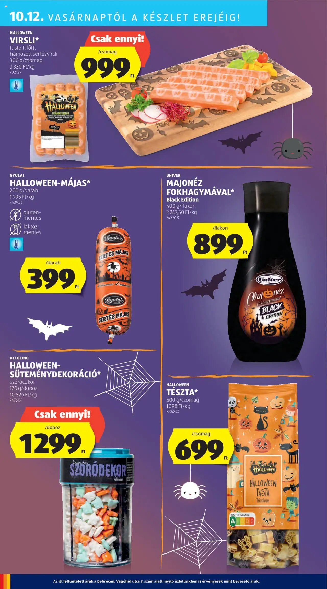 Aldi újság 2025.10.09. Akciós újság Aldi (2025-10-09 - 2025-10-15)