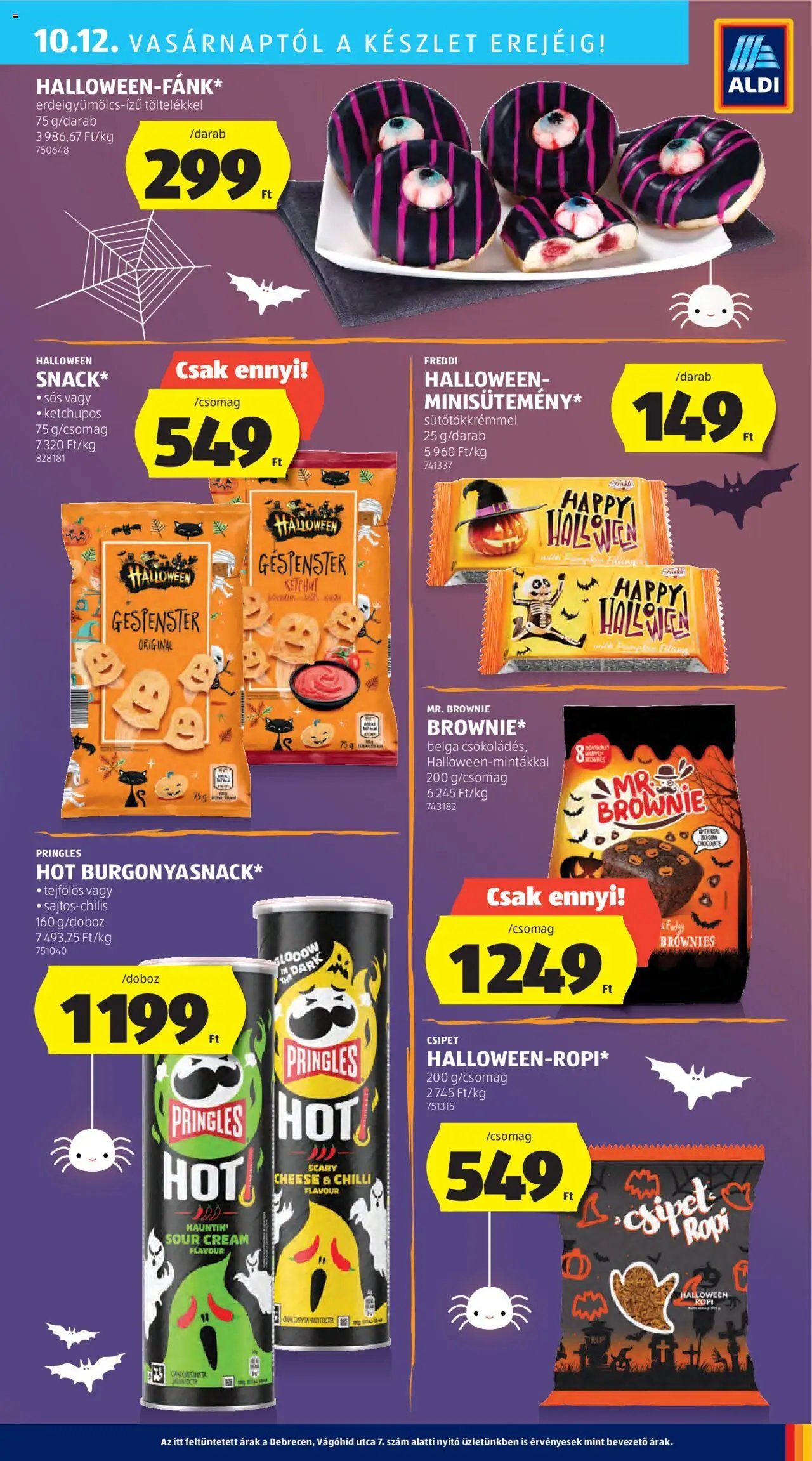 Aldi újság 2025.10.09. Akciós újság Aldi (2025-10-09 - 2025-10-15)