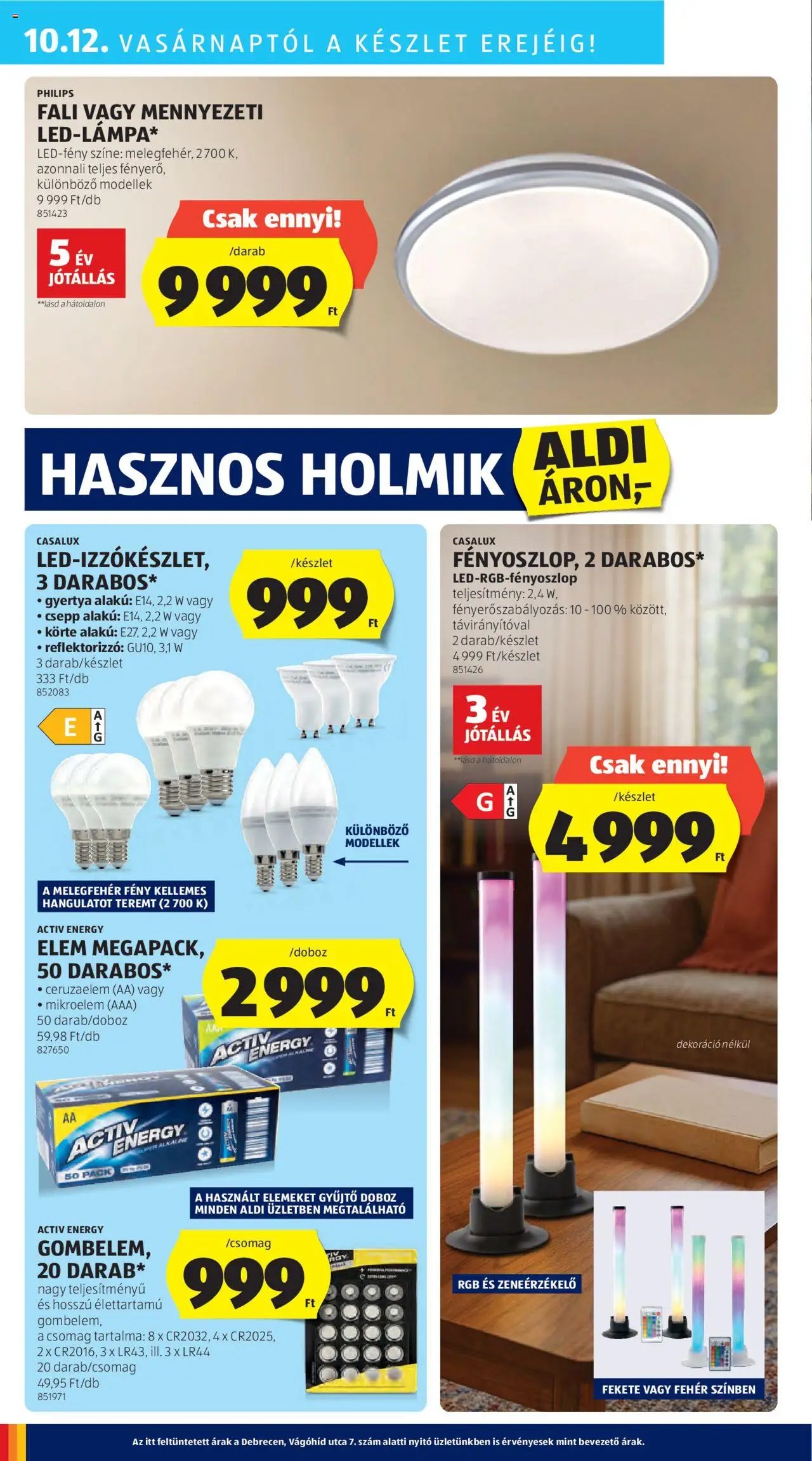 Aldi újság 2025.10.09. Akciós újság Aldi (2025-10-09 - 2025-10-15)