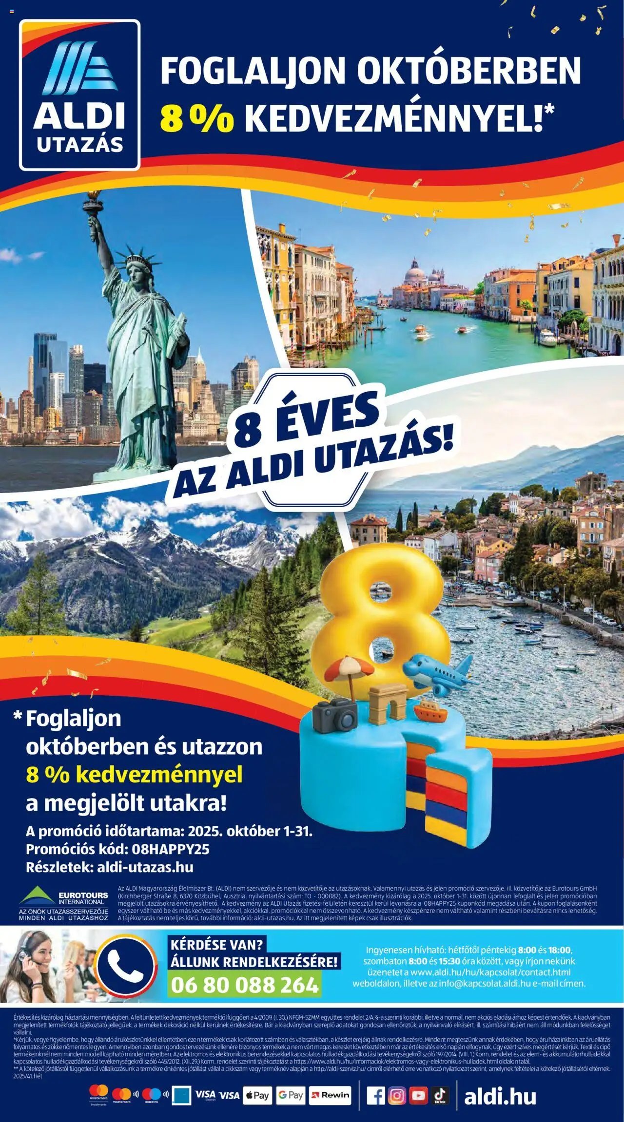 Aldi újság 2025.10.09. Akciós újság Aldi (2025-10-09 - 2025-10-15)