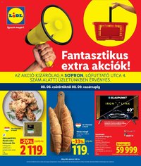 Lidl újság 2026.08.06. Lidl Sopron