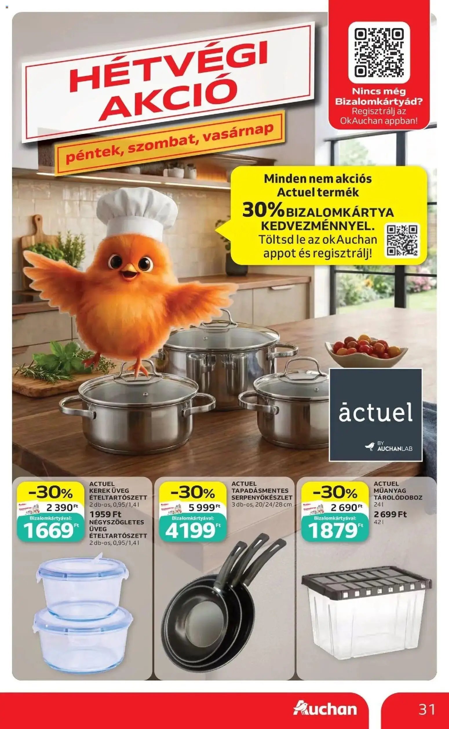 Auchan újság 2026.07.30. Auchan akciós újság Szolnok
