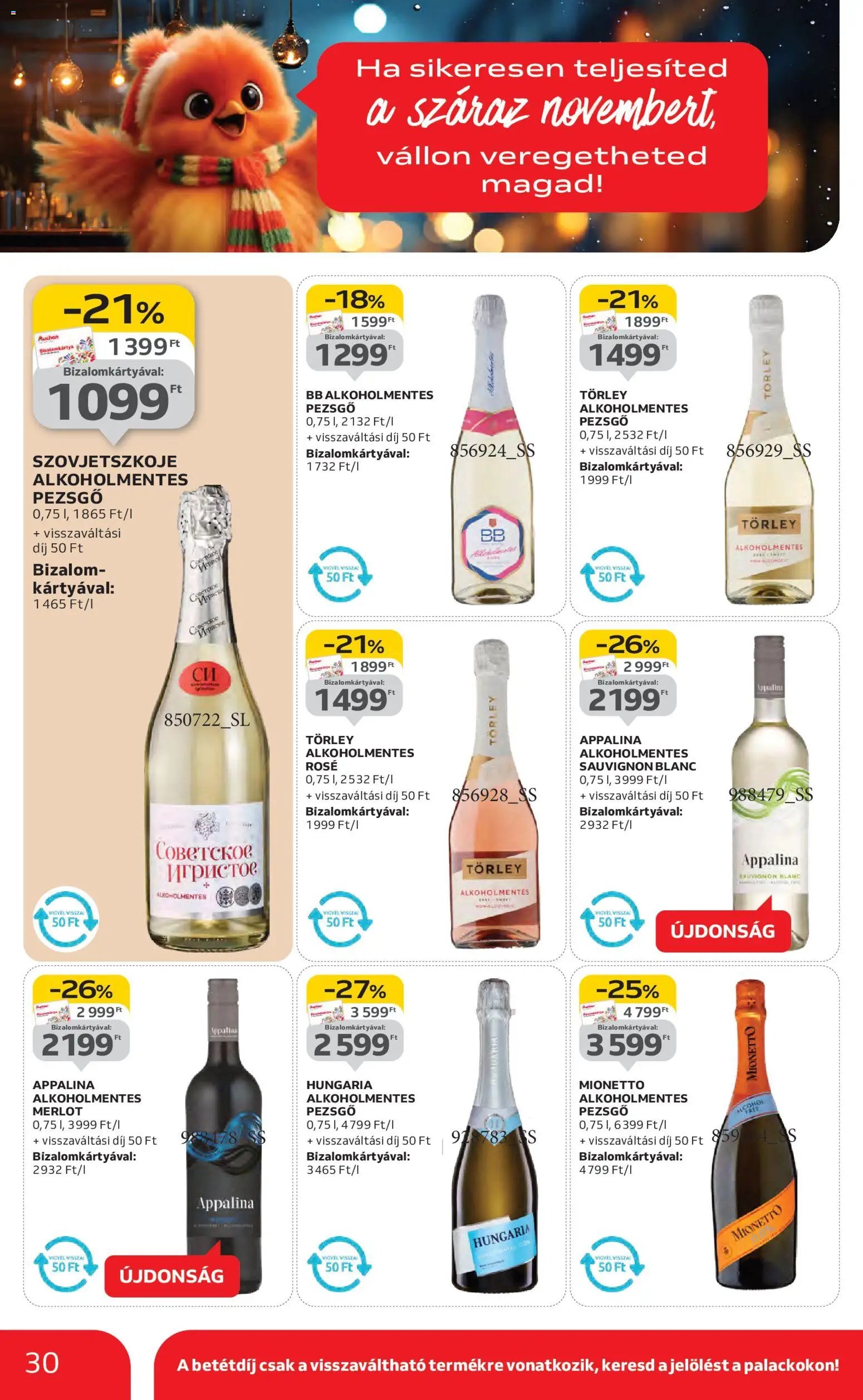 Auchan újság 2025.11.06. Akciós újság Auchan (2025-11-06 - 2025-11-12)